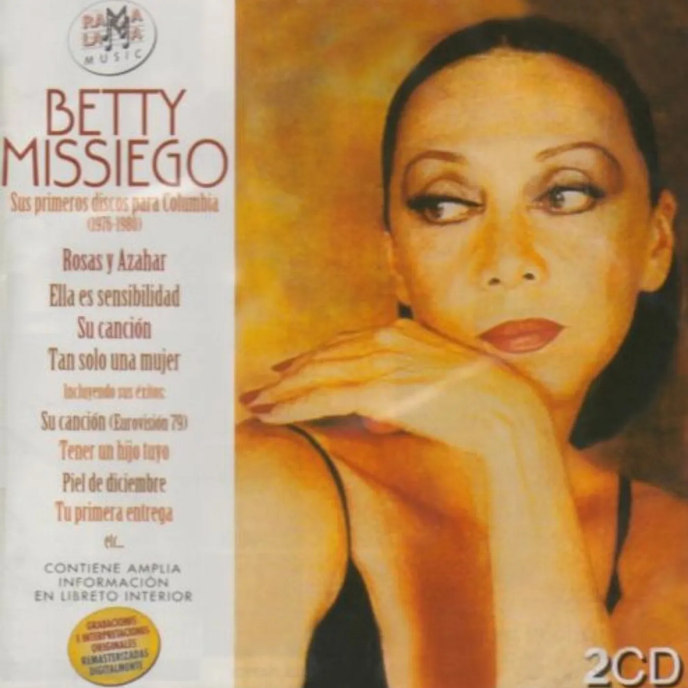 Betty Missiego SUS PRIMEROS DISCOS EN COLUMBIA (1976-1980) CD