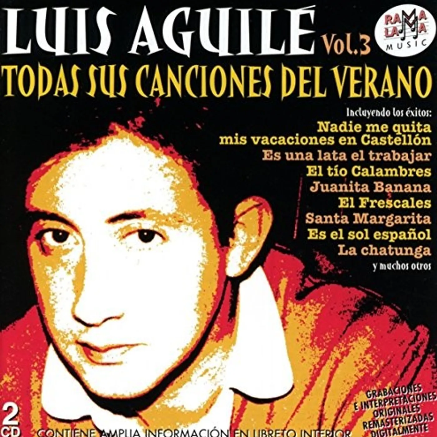 Luis Aguile TODAS SUS CANCUIONES DE VERANO VOL 3 CD