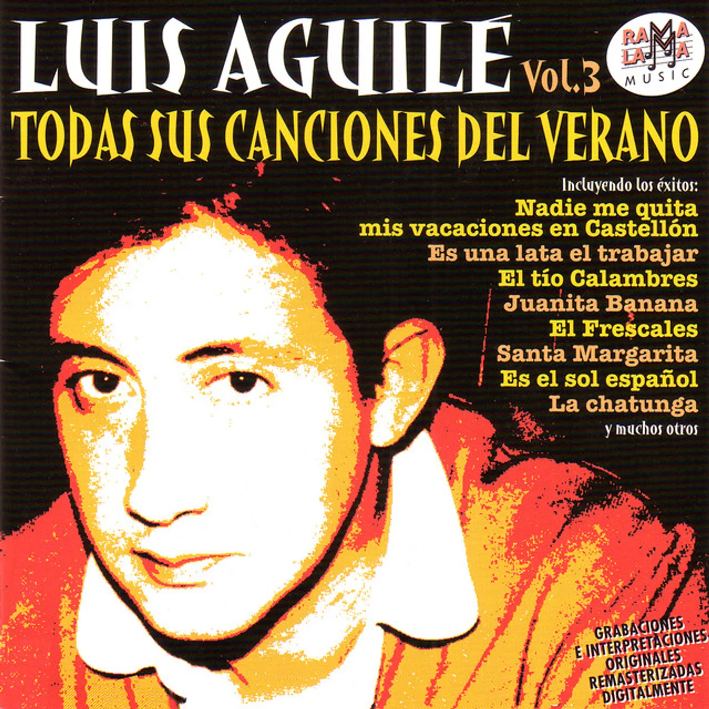 Luis Aguile TODAS SUS CANCUIONES DE VERANO VOL 3 CD