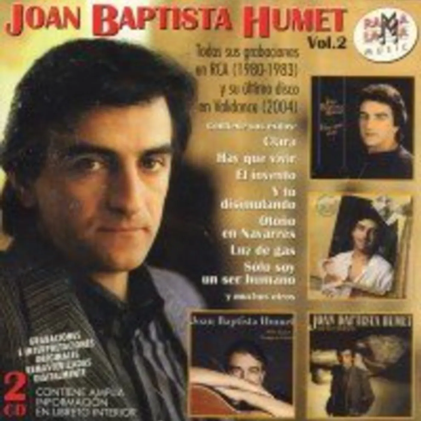 Joan Baptista Humet TODAS SUS GRABACIONES EN RCA 80-83 Y SU ULTIMO CD