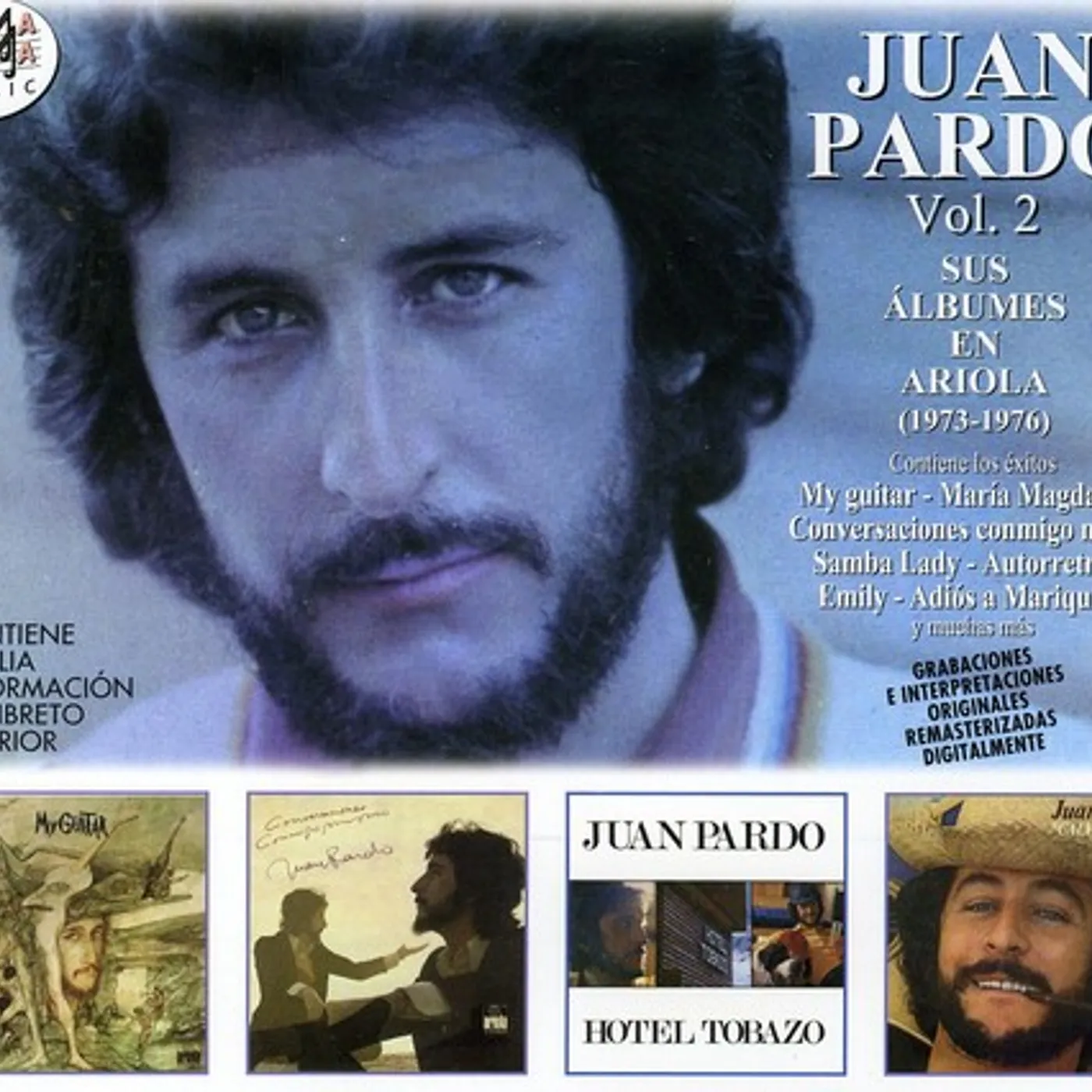 Juan Pardo VOL 2 TODAS SUS GRABACIONES EN ARIOLA 1973-1976 CD