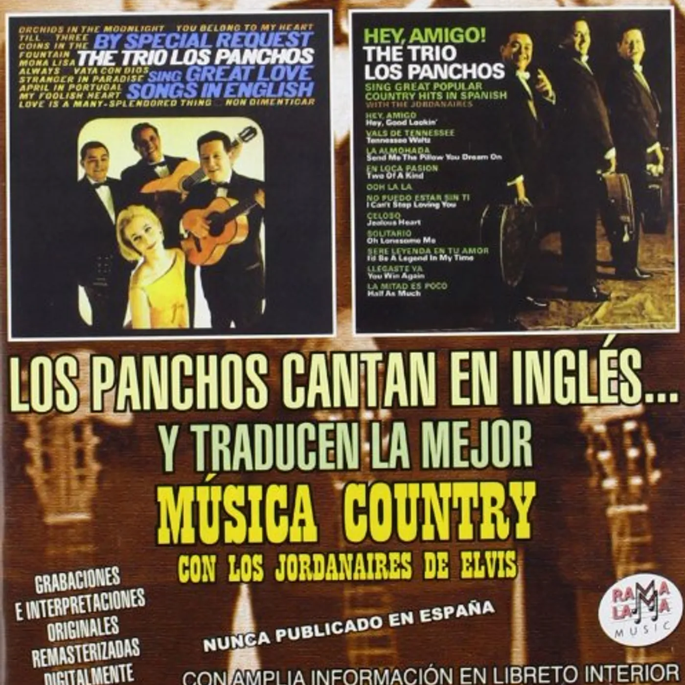 Los Panchos CANTAN EN INGLES CD