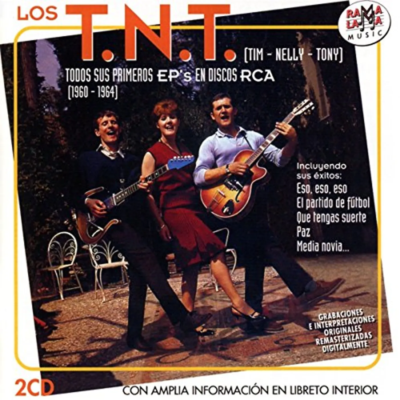 Los TNT TODOS SUS PRIMEROS EP'S (1960-1964) CD