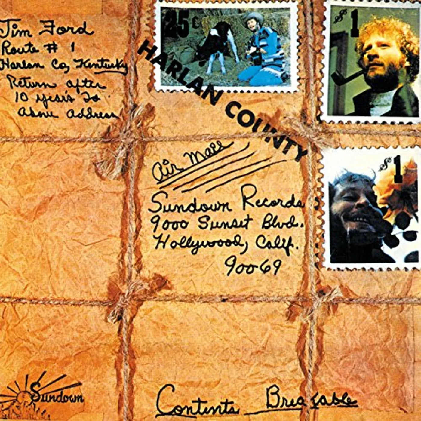 Jim Ford HARLAN COUNTRY CD