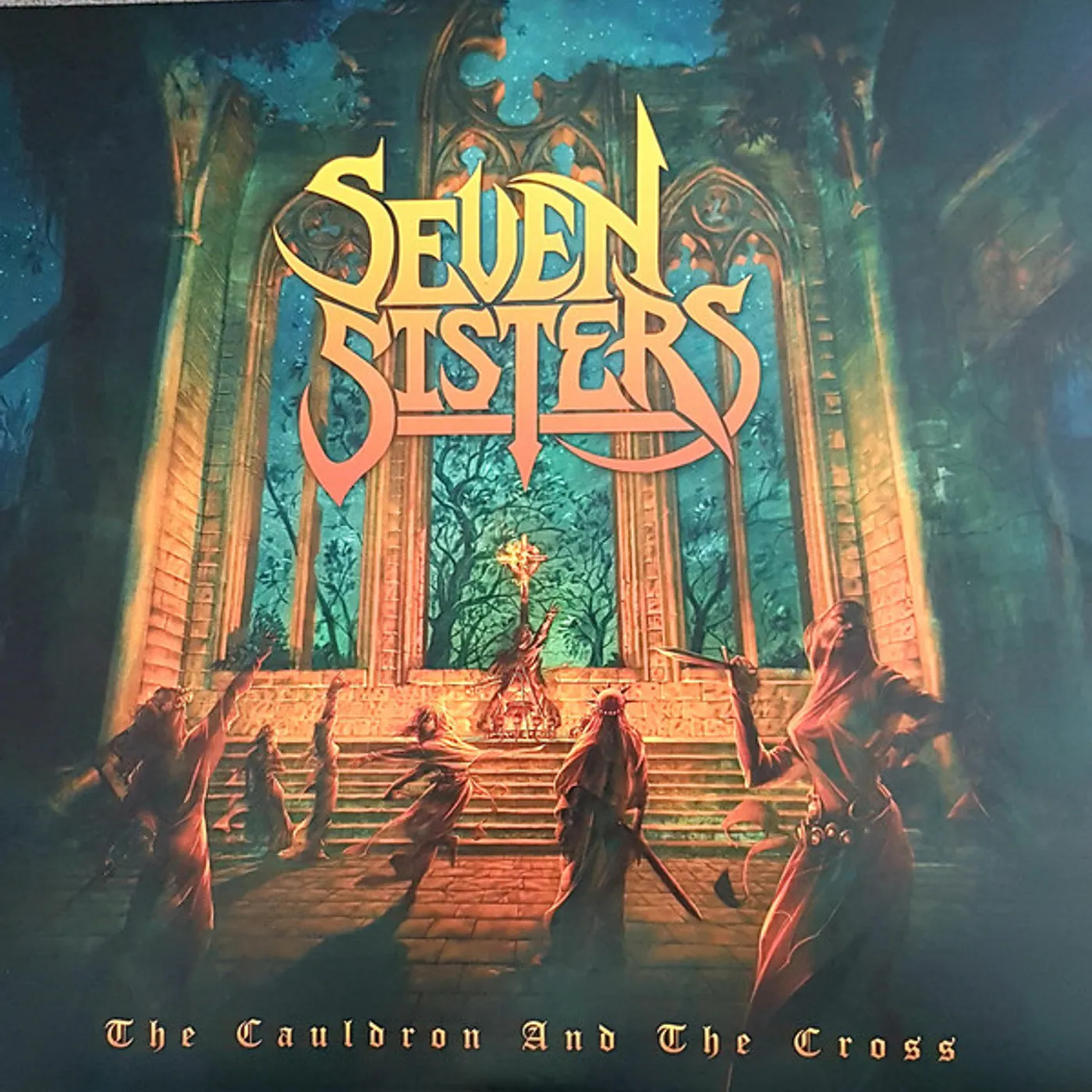 Seven Sisters CAULDRON & THE CROSS Vinyl Record