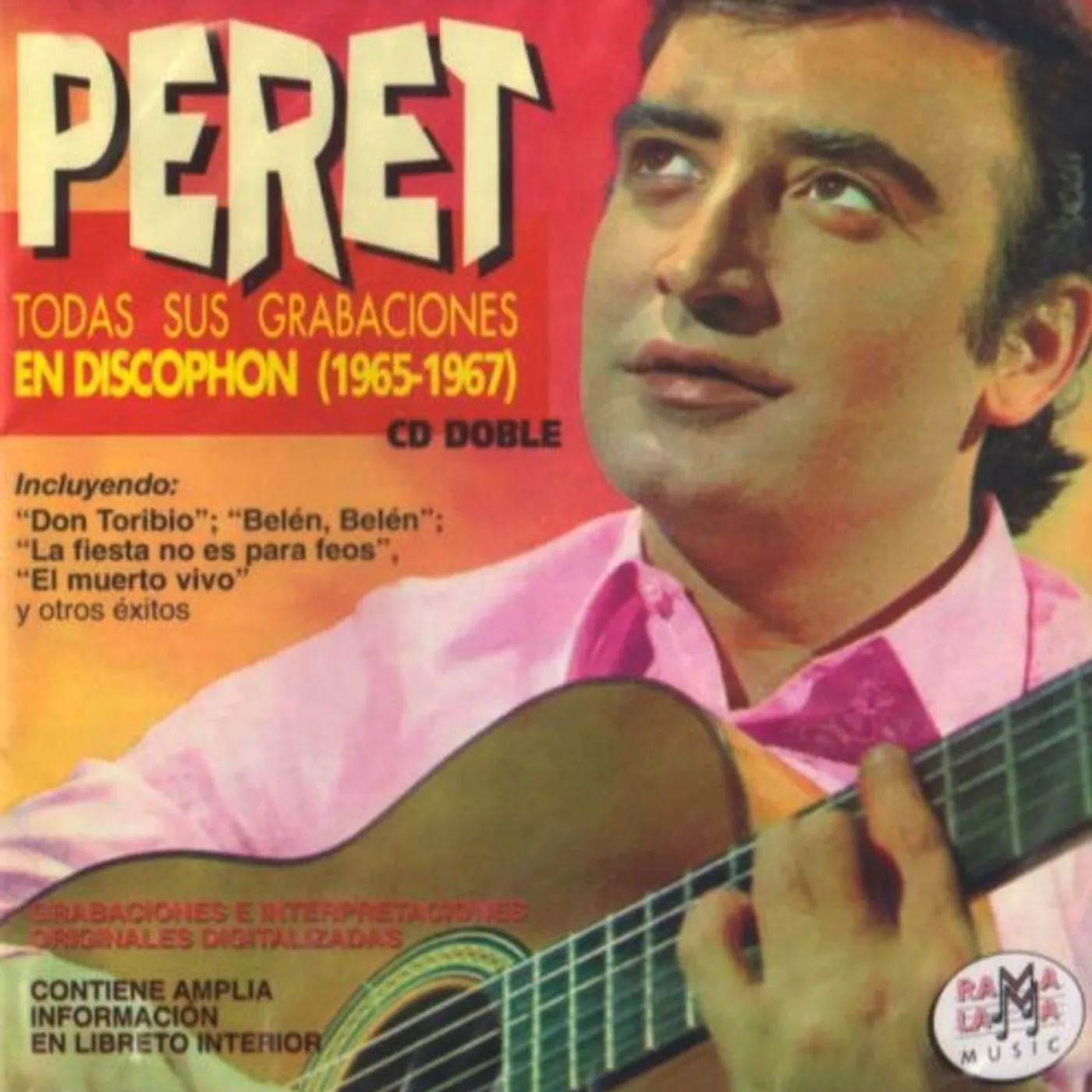 Peret SUS GRABACIONES EN DISCOPHON CD