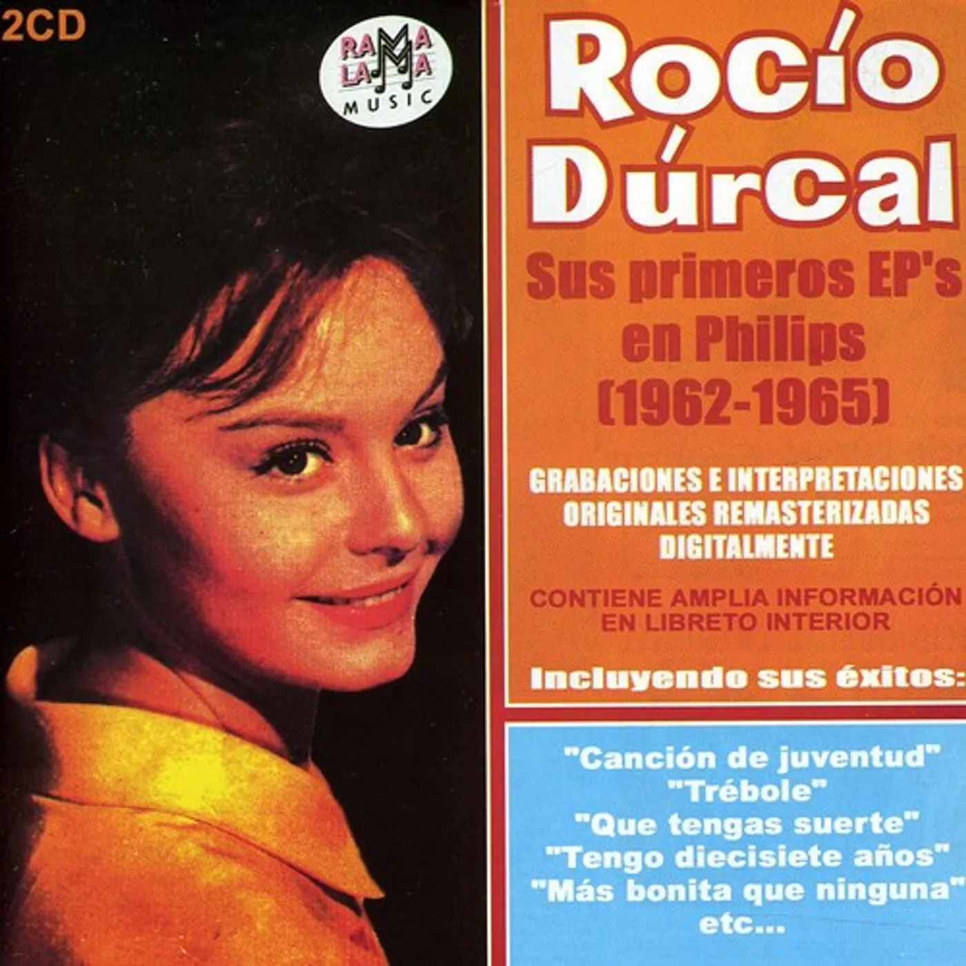 Rocío Dúrcal SUS PRIMEROS EPS EN DISCOS PHILIPS (1962-1965) CD