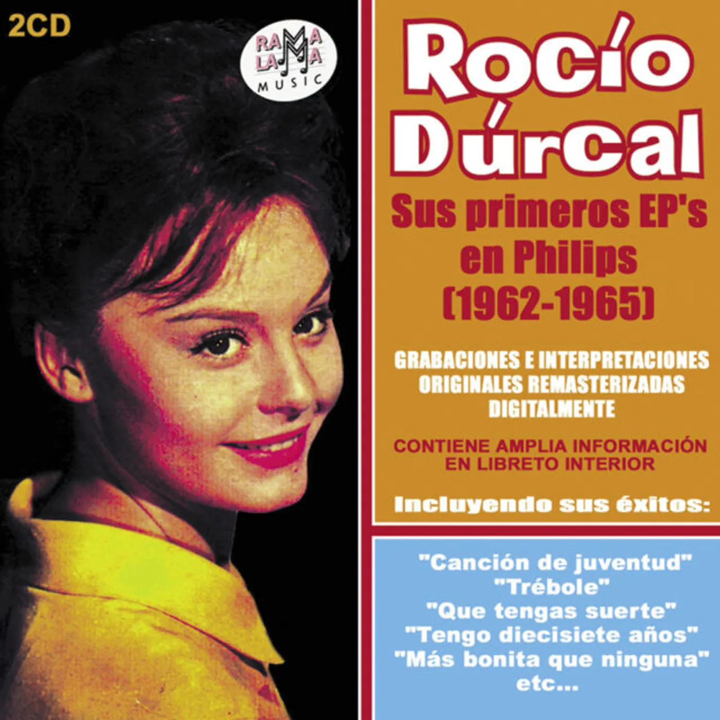 Rocío Dúrcal SUS PRIMEROS EPS EN DISCOS PHILIPS (1962-1965) CD