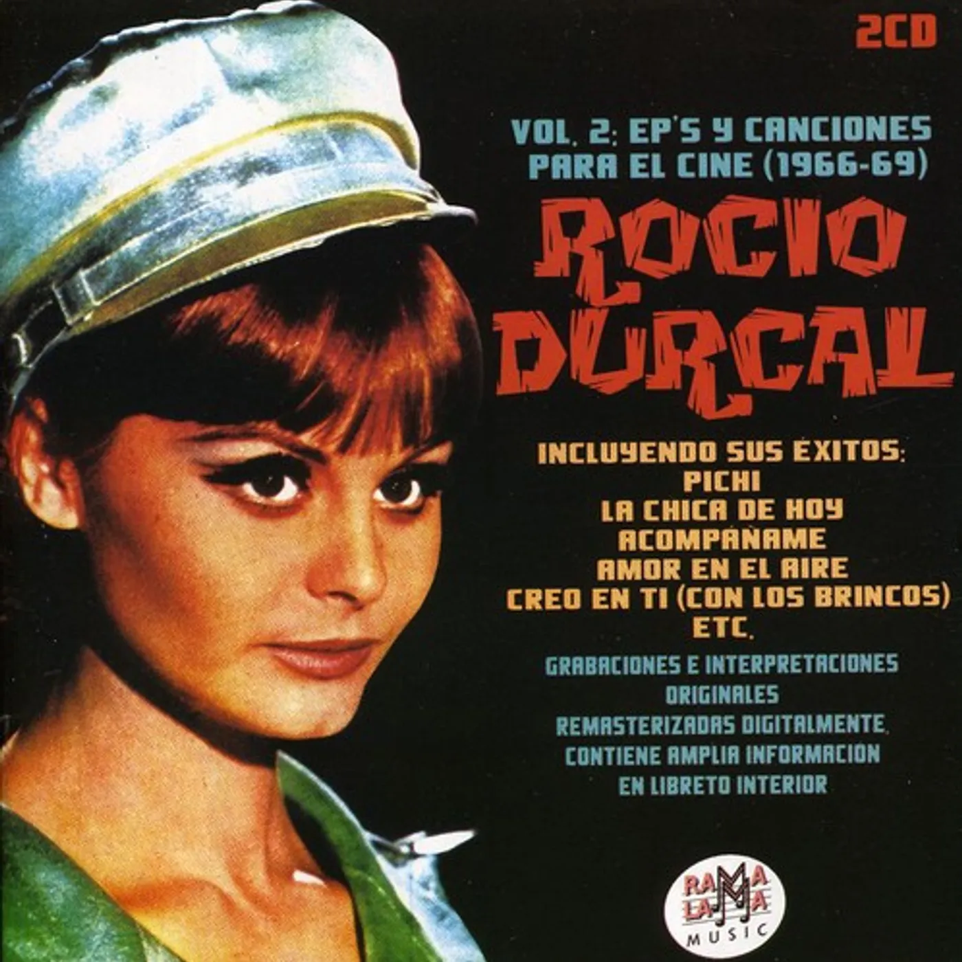Rocío Dúrcal VOL 2 SUS EP'S Y CANCIONES PARA EL CINE CD