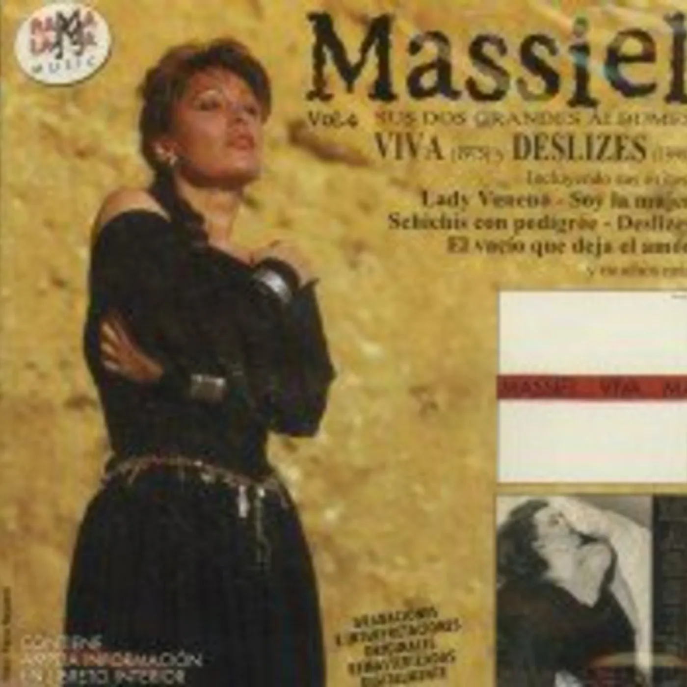 Massiel SUS DOS GRANDES ALBUMES VIVA (1975) Y DESLIZES CD