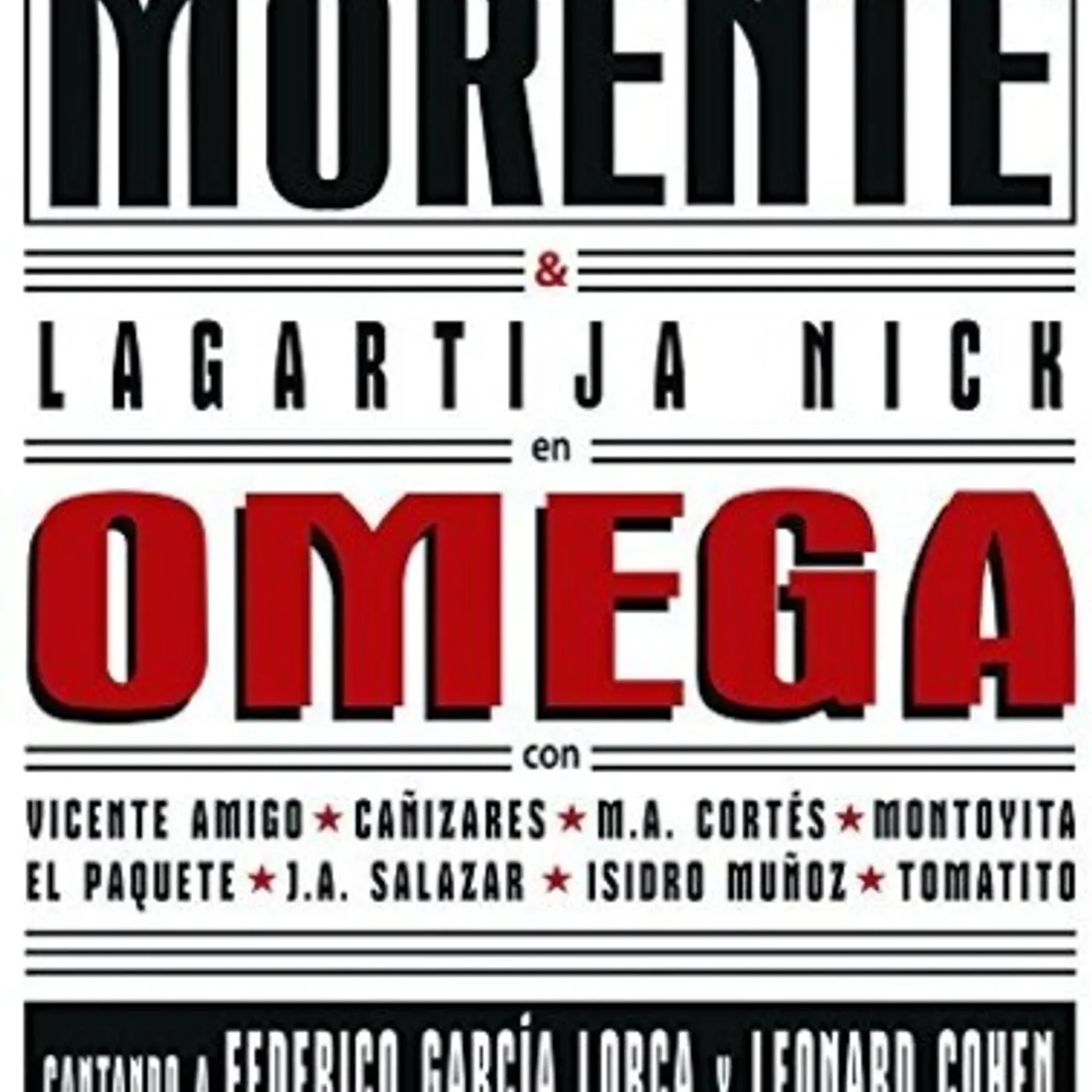 Morente OMEGA (20TH ANNIVERSARY) DVD