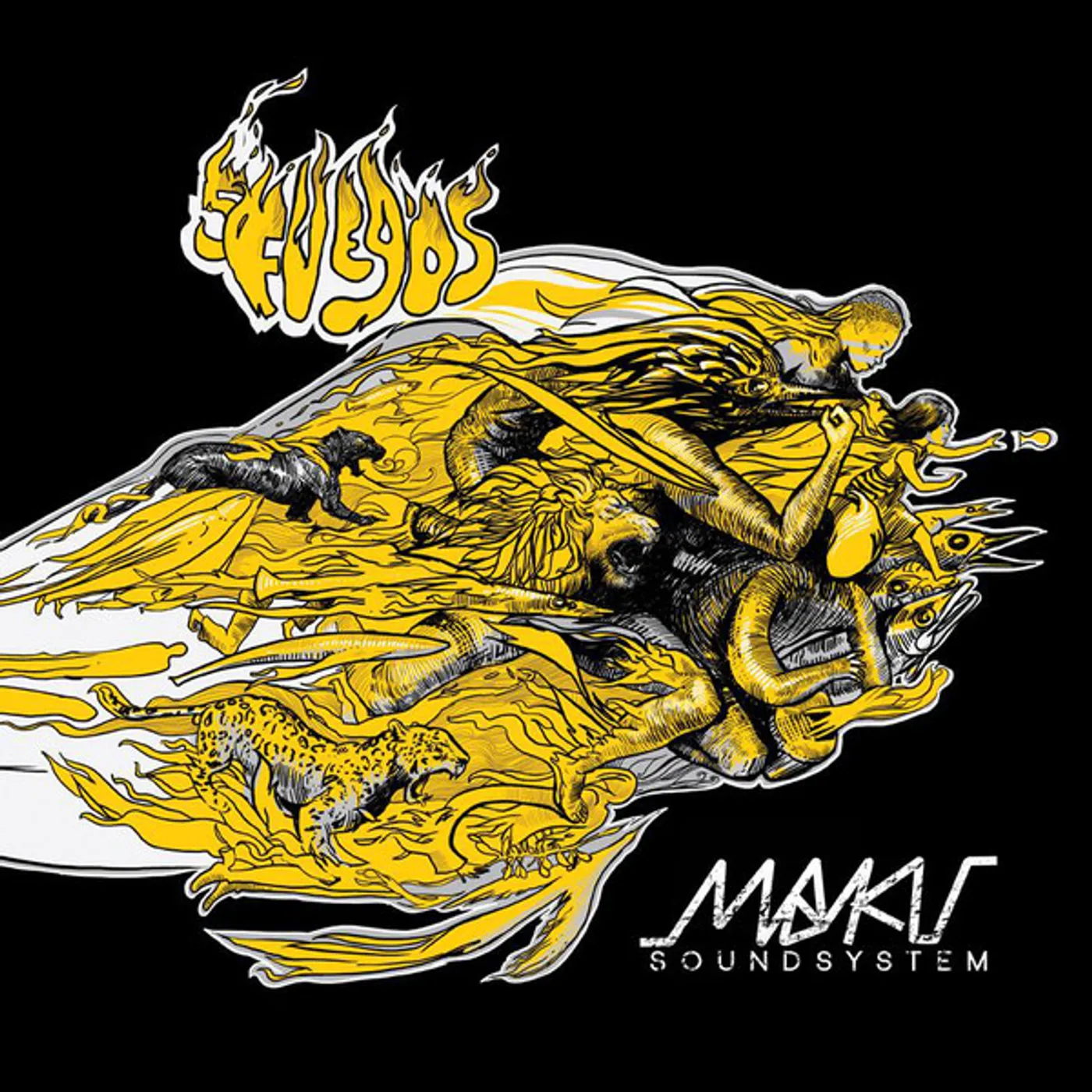 M.A.K.U SoundSystem 5 FUEGOS Vinyl Record