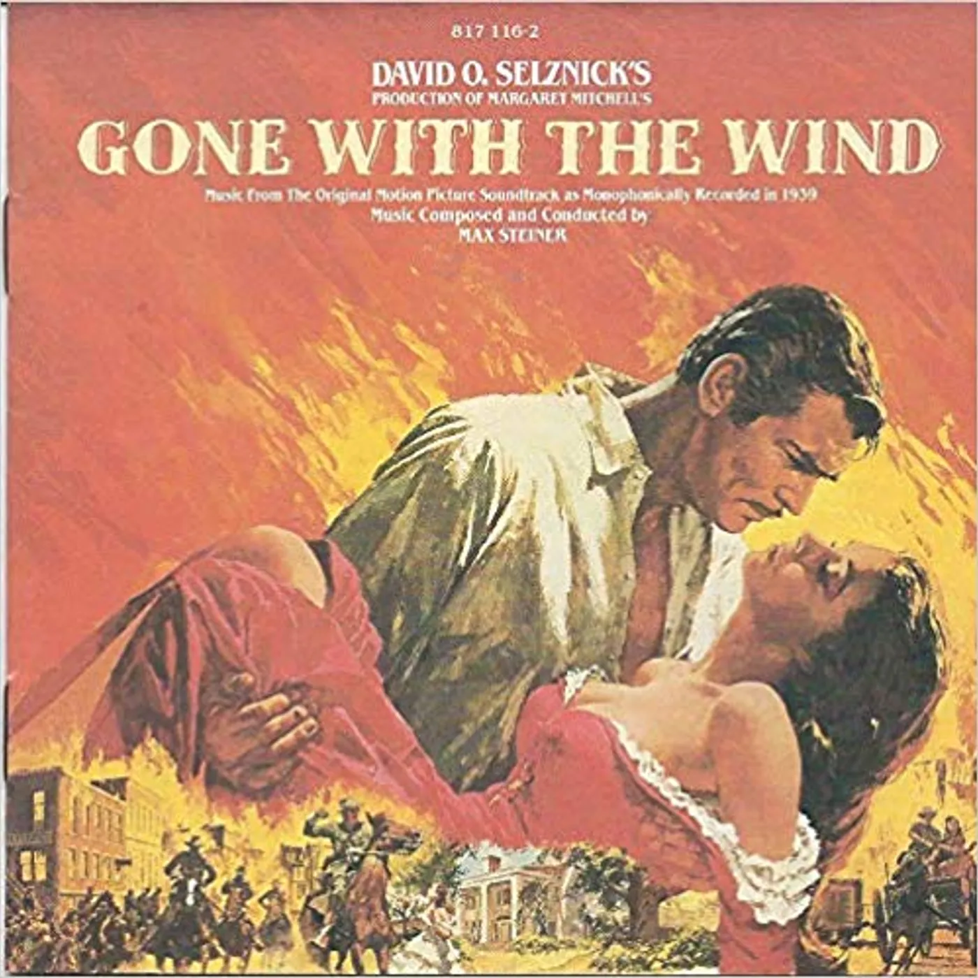 Max Steiner GONE WITH THE WIND / Original Soundtrack Vinyl Record