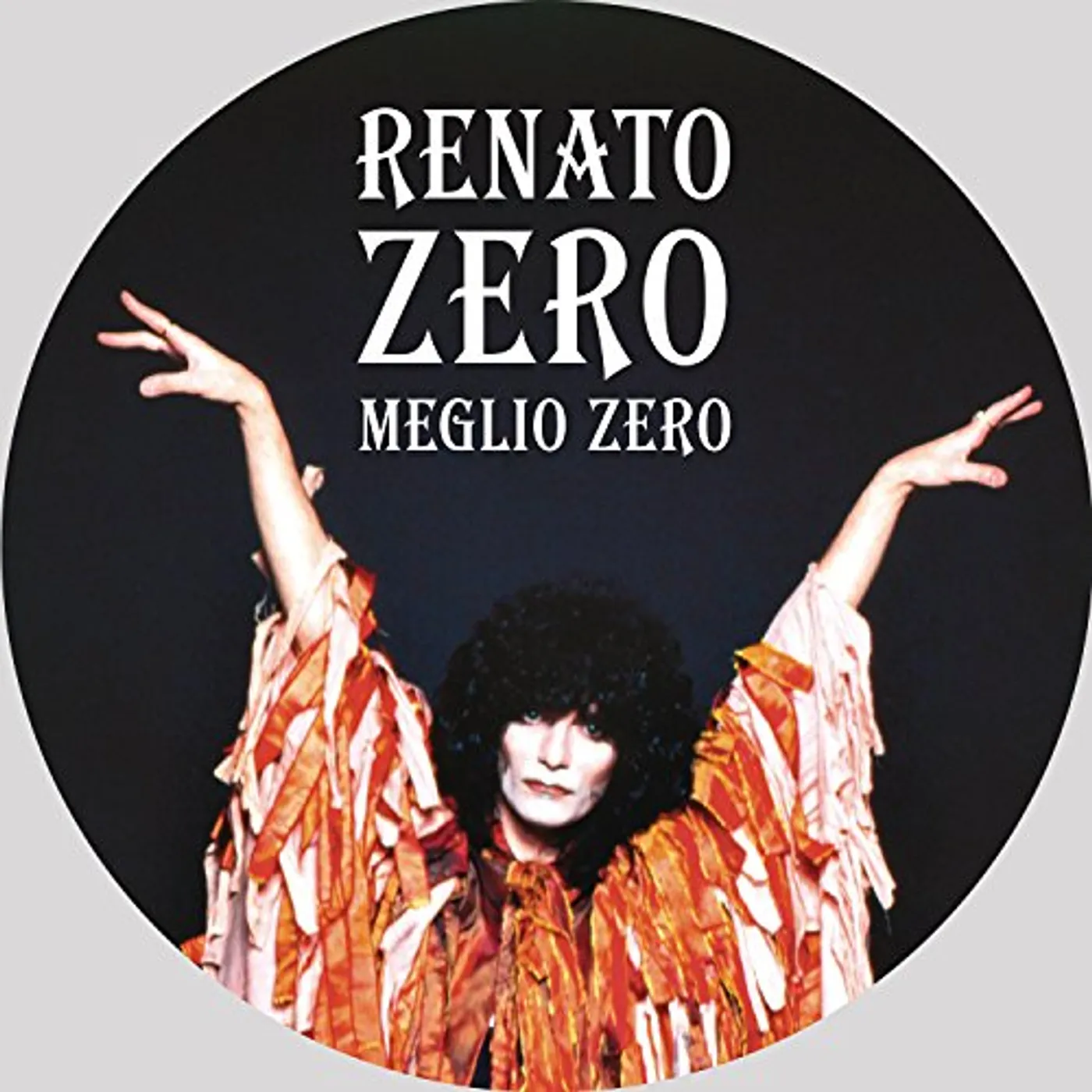 Renato Zero MEGLIO ZERO Vinyl Record