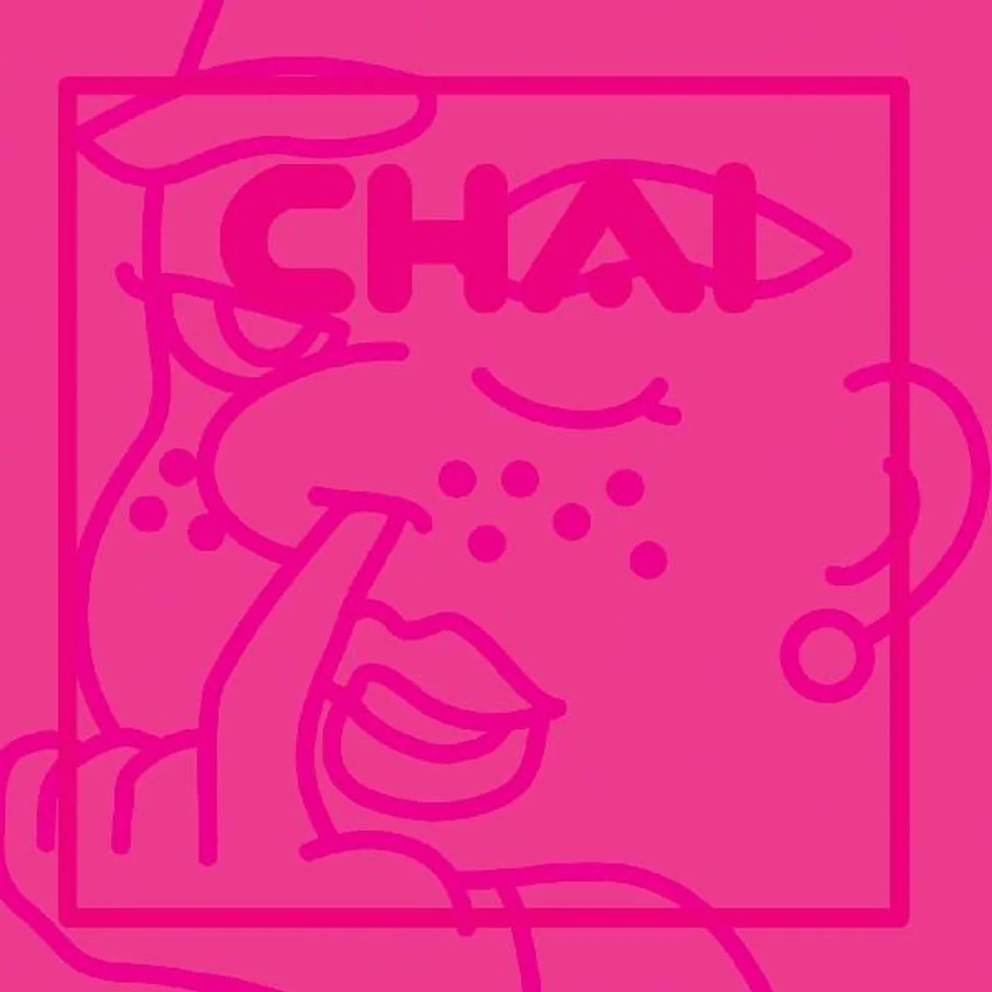 CHAI Pink Vinyl Record
