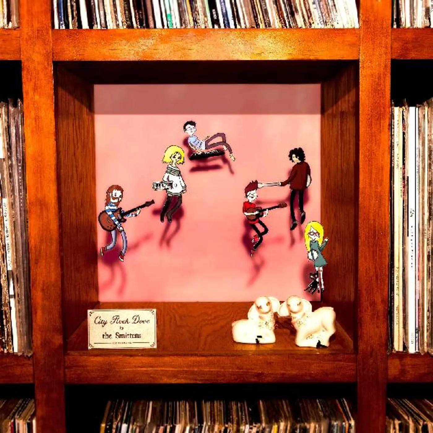 The Smittens City Rock Dove Vinyl Record