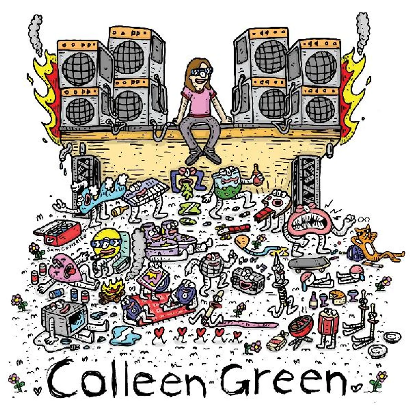Colleen Green Casey's Tape / Harmontown Loops Vinyl Record