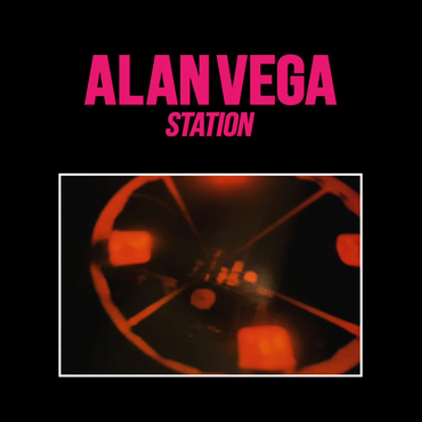 Alan Vega Station Vinyl Record