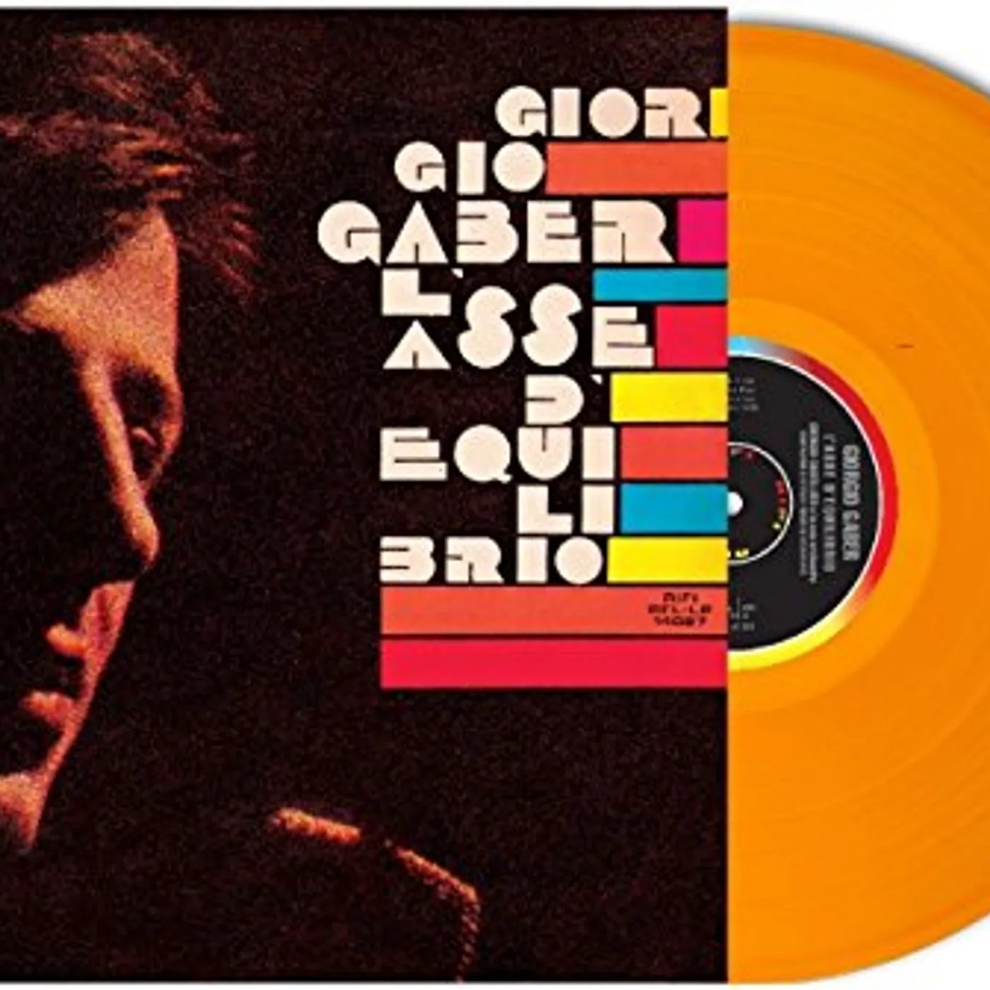Giorgio Gaber L'ASSE D'EQUILIBRO Vinyl Record