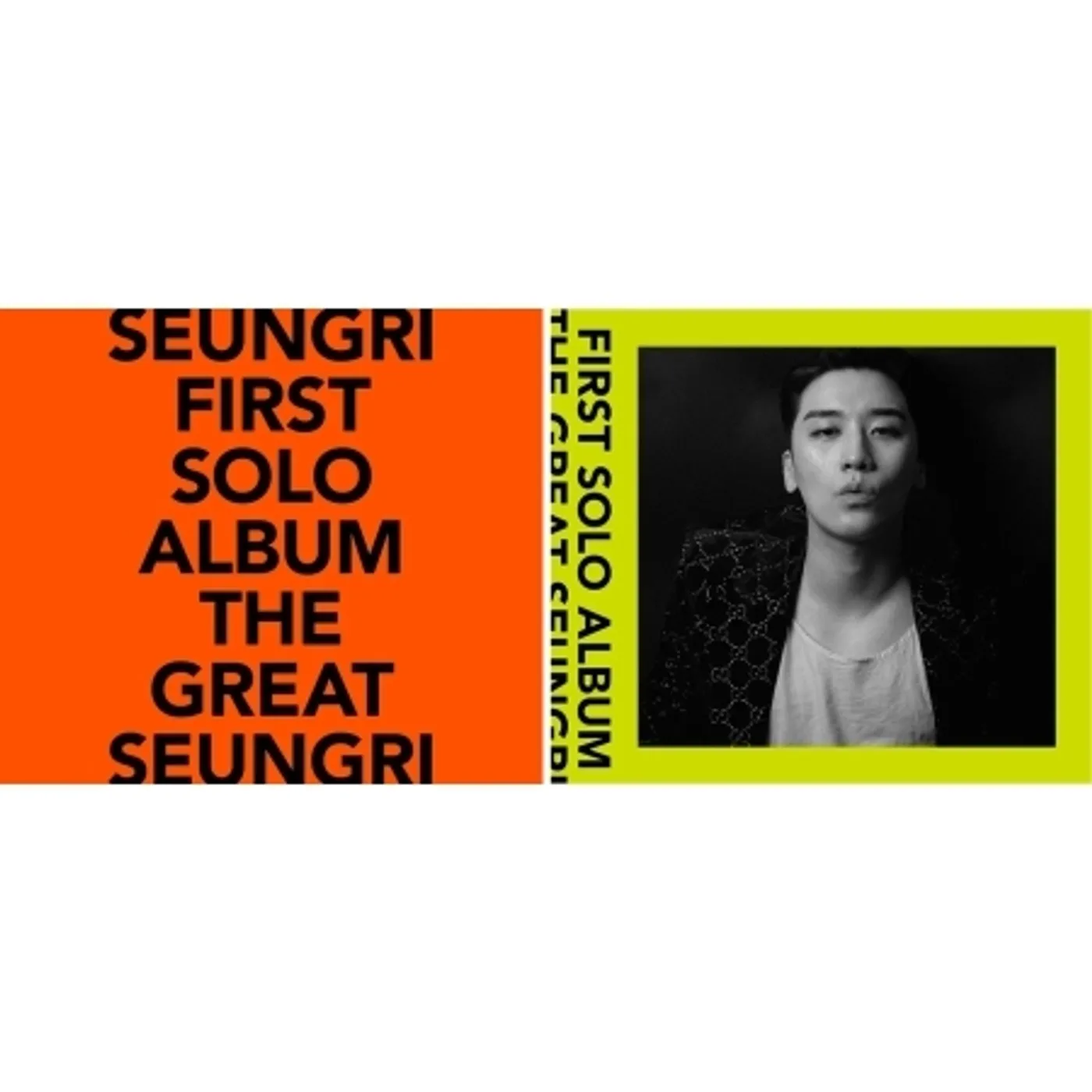 GREAT SEUNGRI: 1ST SOLO ALBUM (PHOTO & LYRIC BOOKS/POSTCARD/COASTER/STICKER) CD
