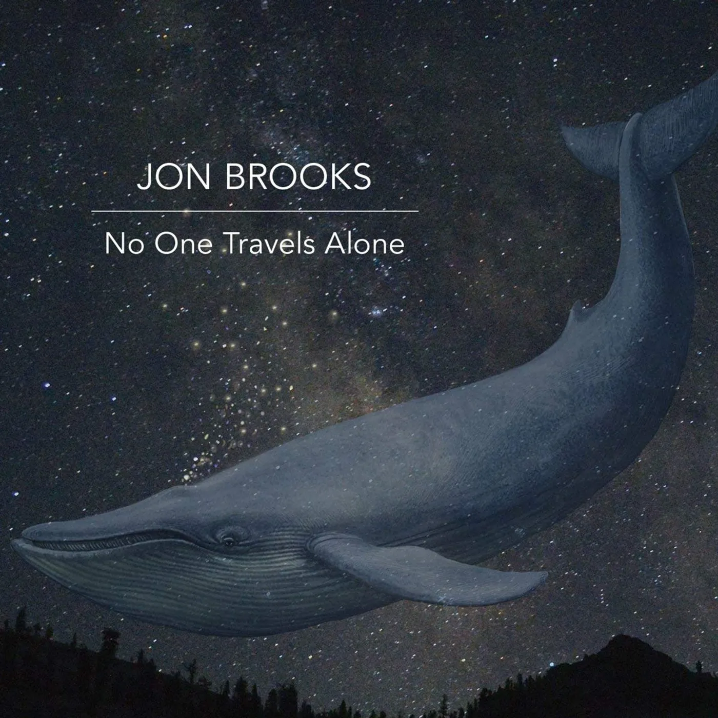 Jon Brooks NO ONE TRAVELS ALONE CD