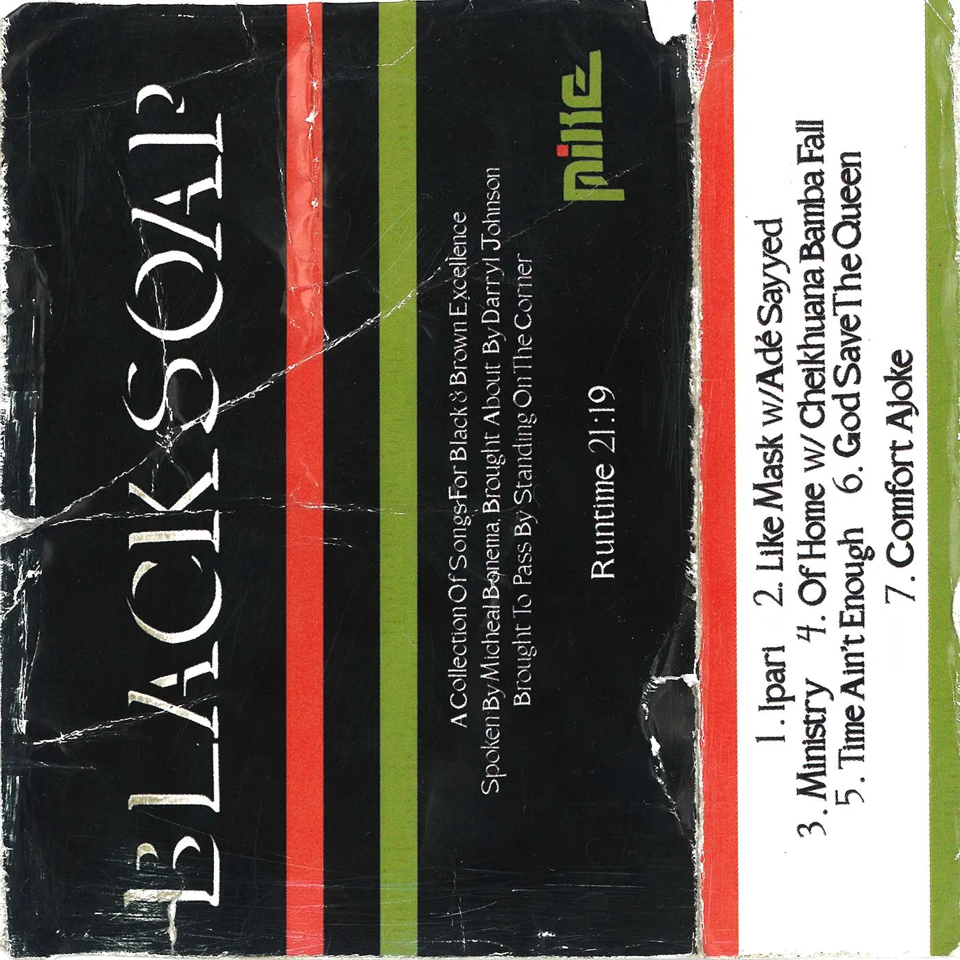 mike. BLACK SOAP Vinyl Record