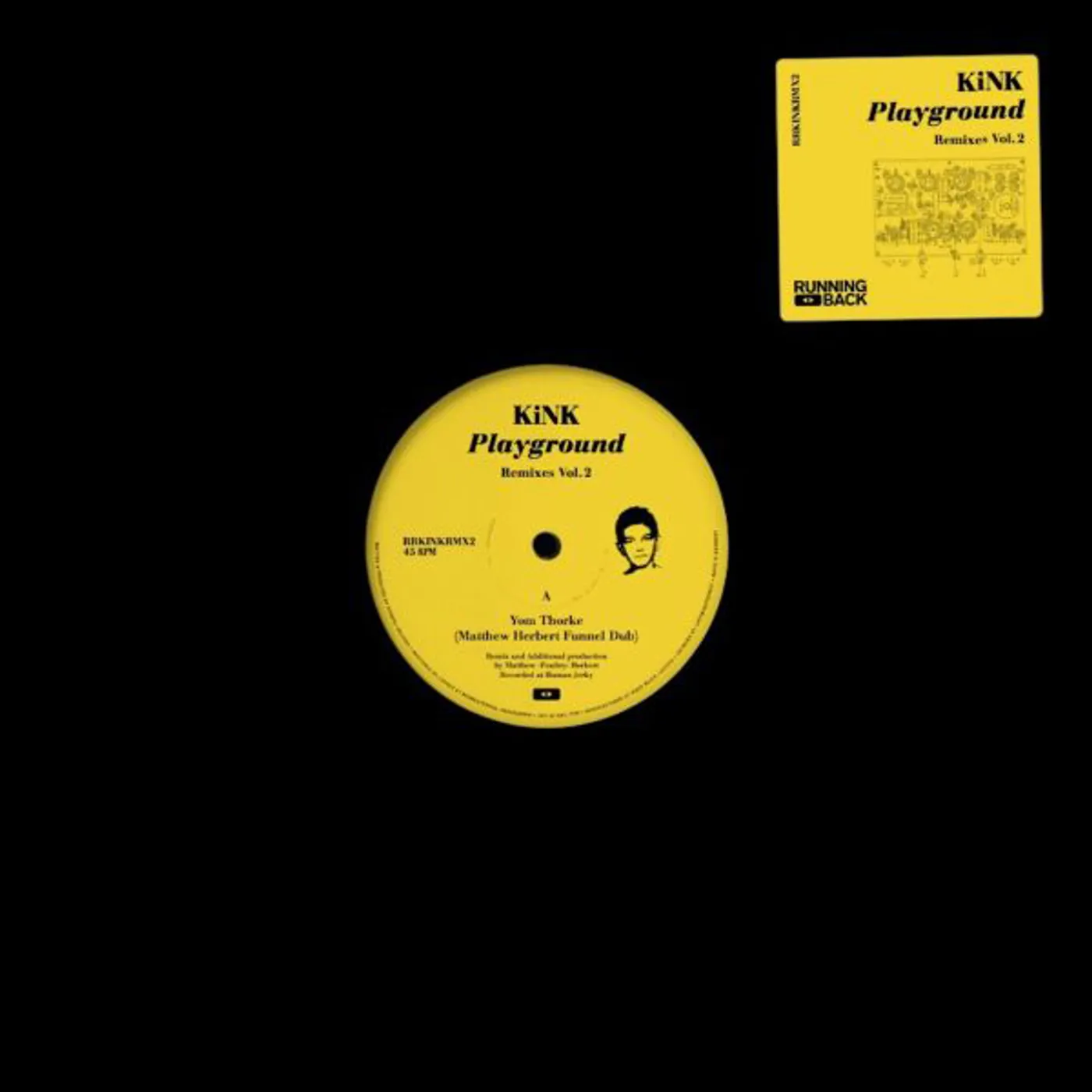 Kink PLAYGROUND REMIXES 2 Vinyl Record