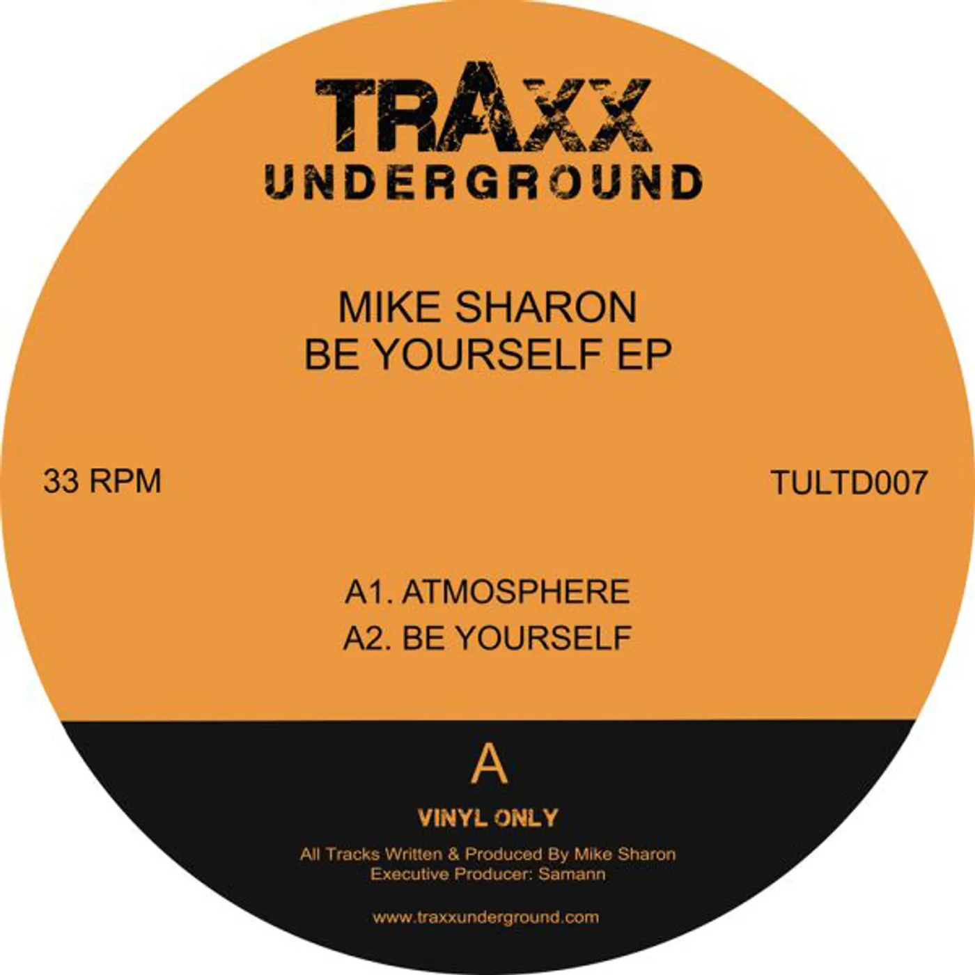 Mike Sharon BE YOURSELF Vinyl Record