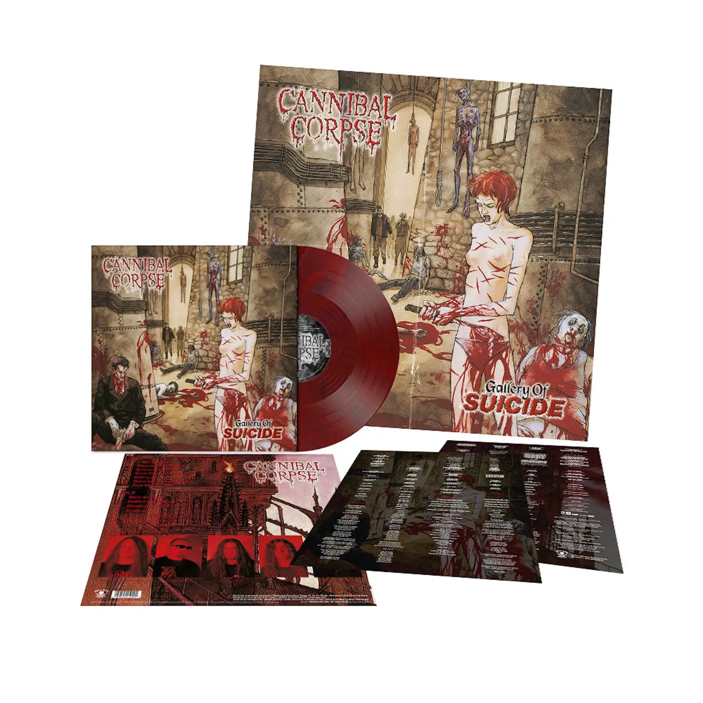 Cannibal Corpse Gallery of Suicide Vinyl Record