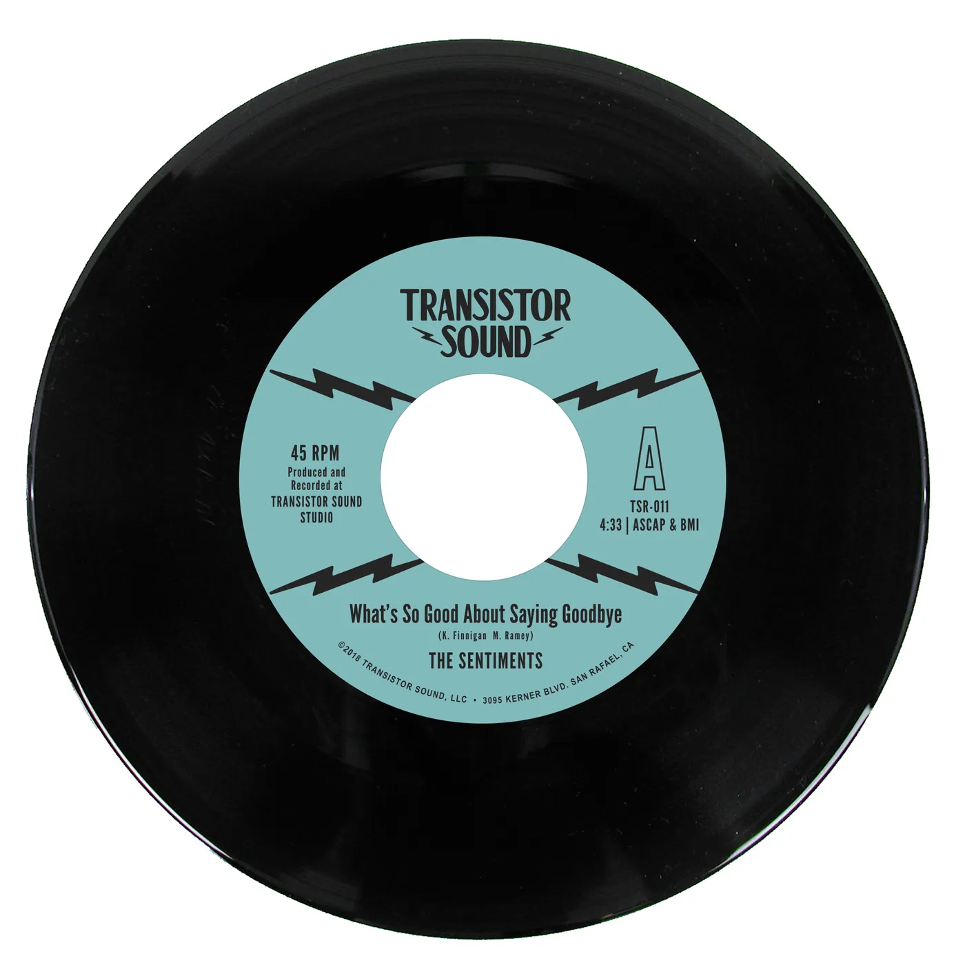 Sentiments WHAT'S SO GOOD ABOUT SAYING GOODBYE / INSTRUMENTAL Vinyl Record