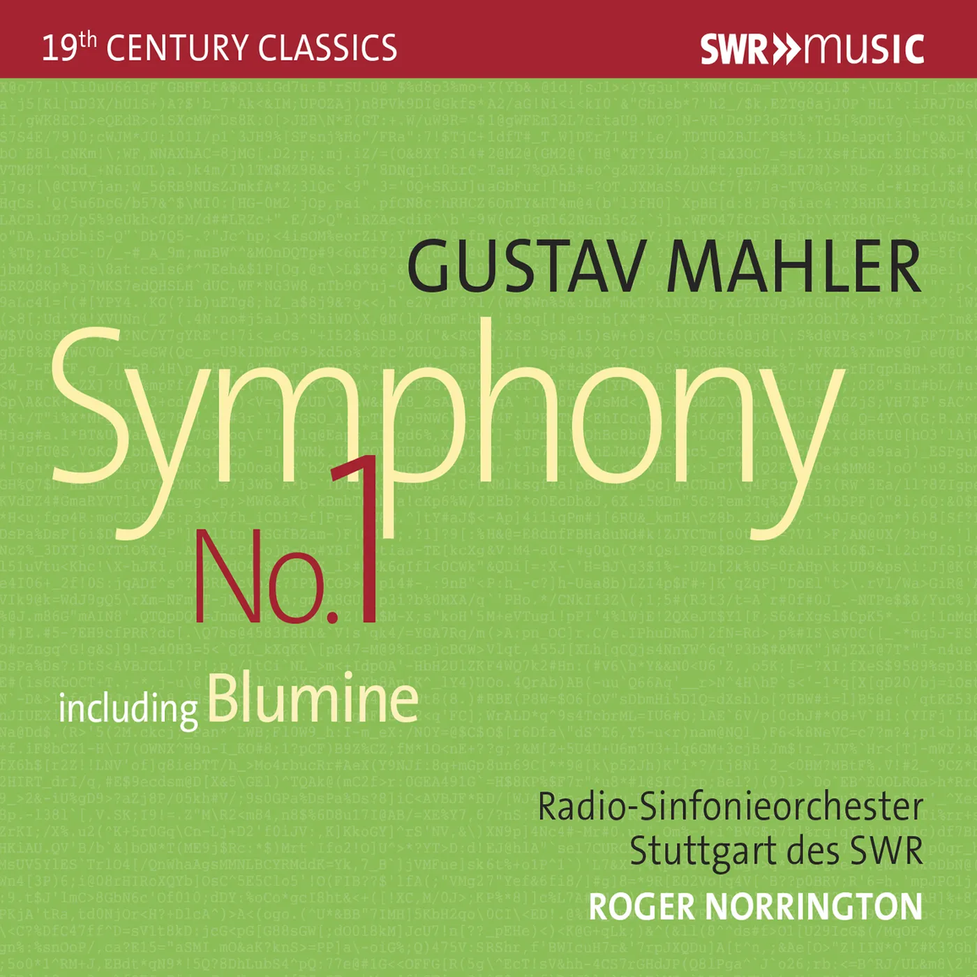 Gustav Mahler SYMPHONY 1 CD