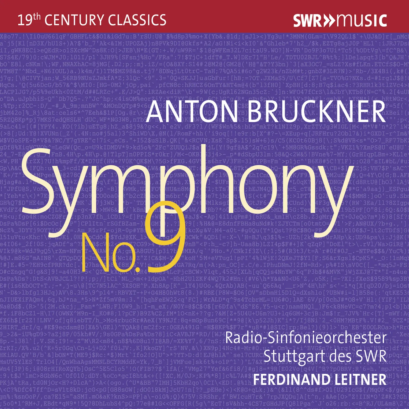 Bruckner SYMPHONY 9 CD