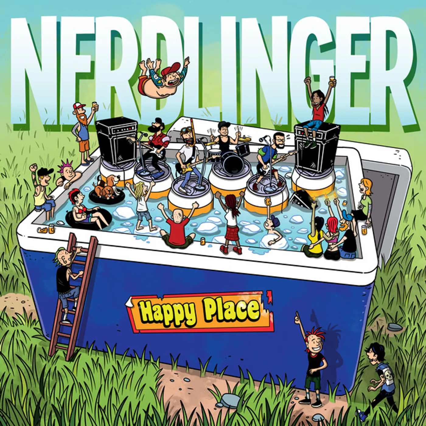 Nerdlinger Happy Place Vinyl Record