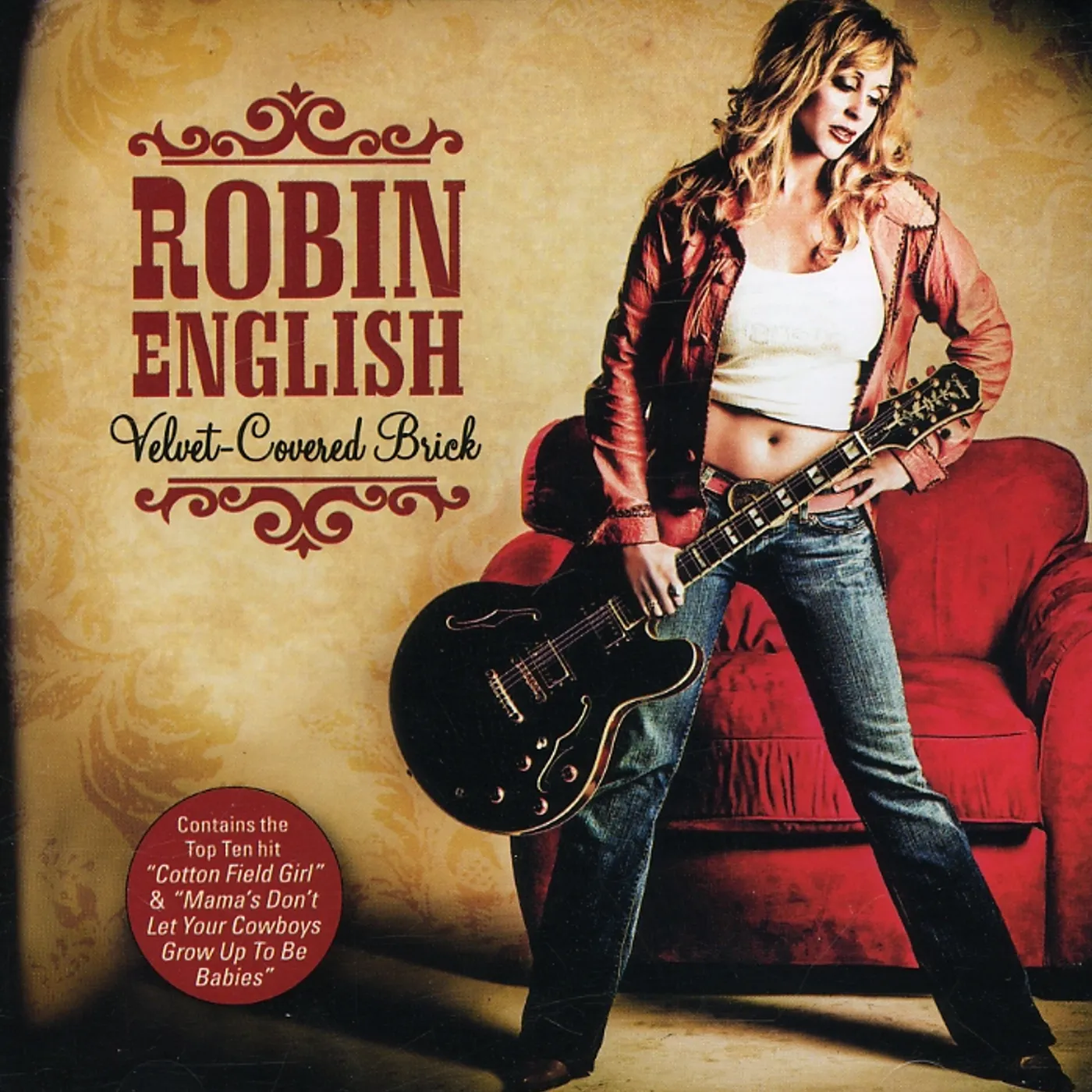 Robin English VELVET-COVERED BRICK CD