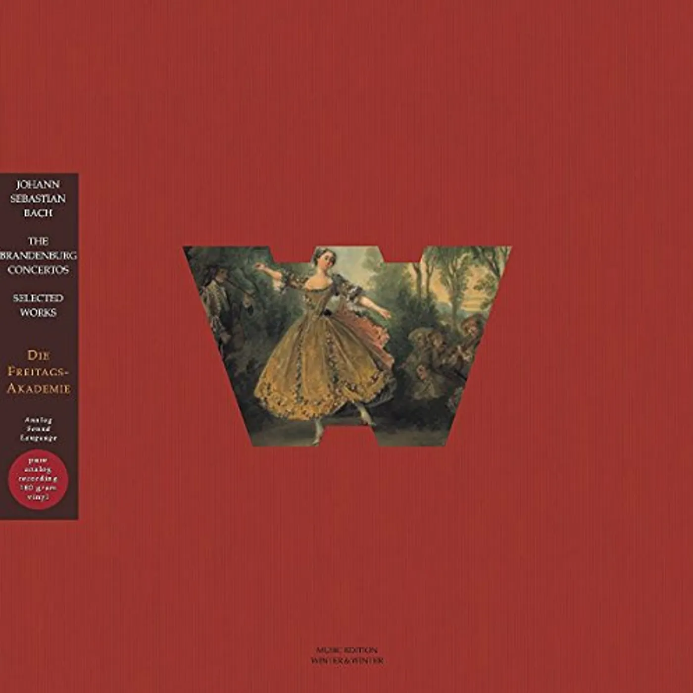 Die Freitagsakademie BRANDENBURG CONCERTOS Vinyl Record