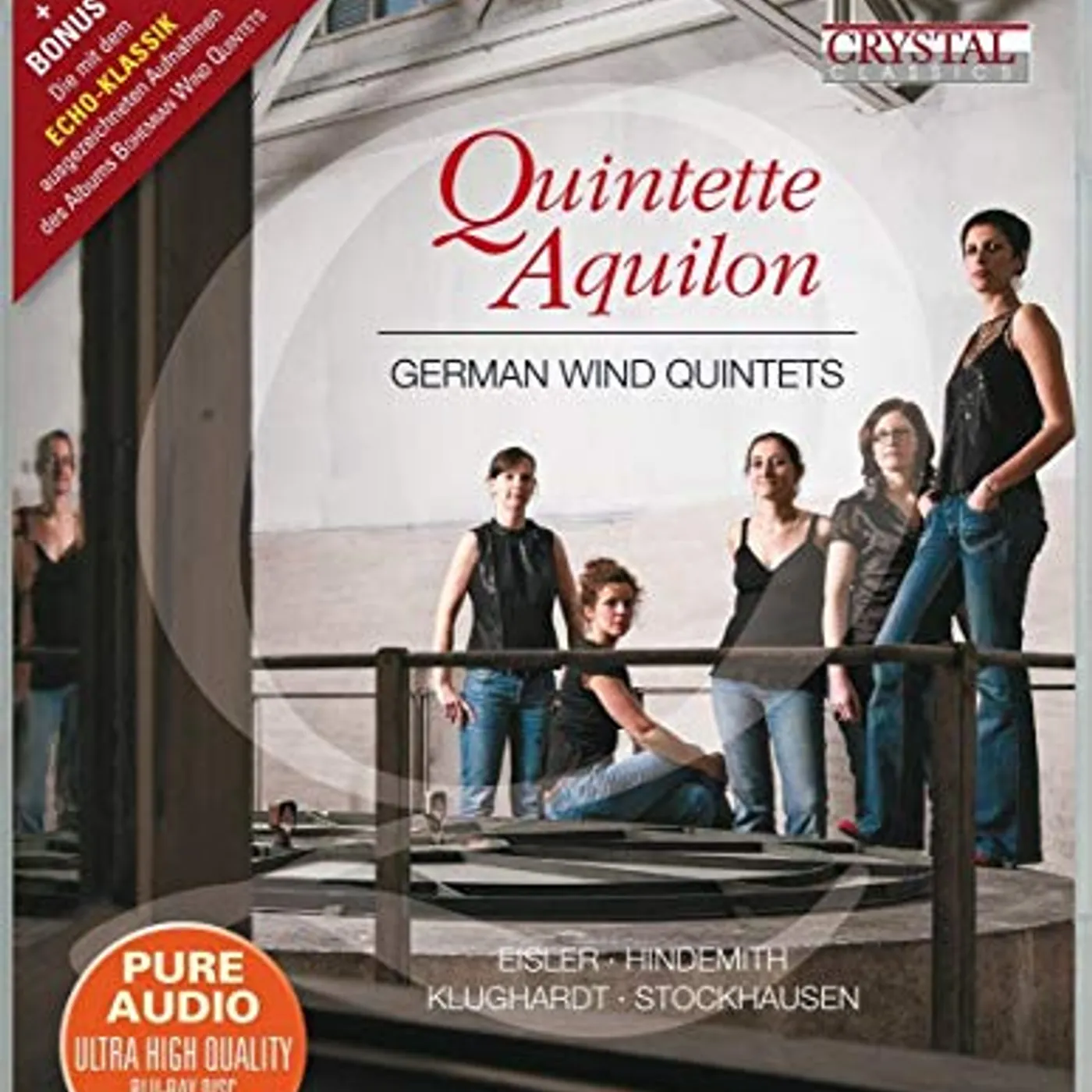 Quintette Aquilon GERMAN WIND QUINTETS Blu-ray Audio