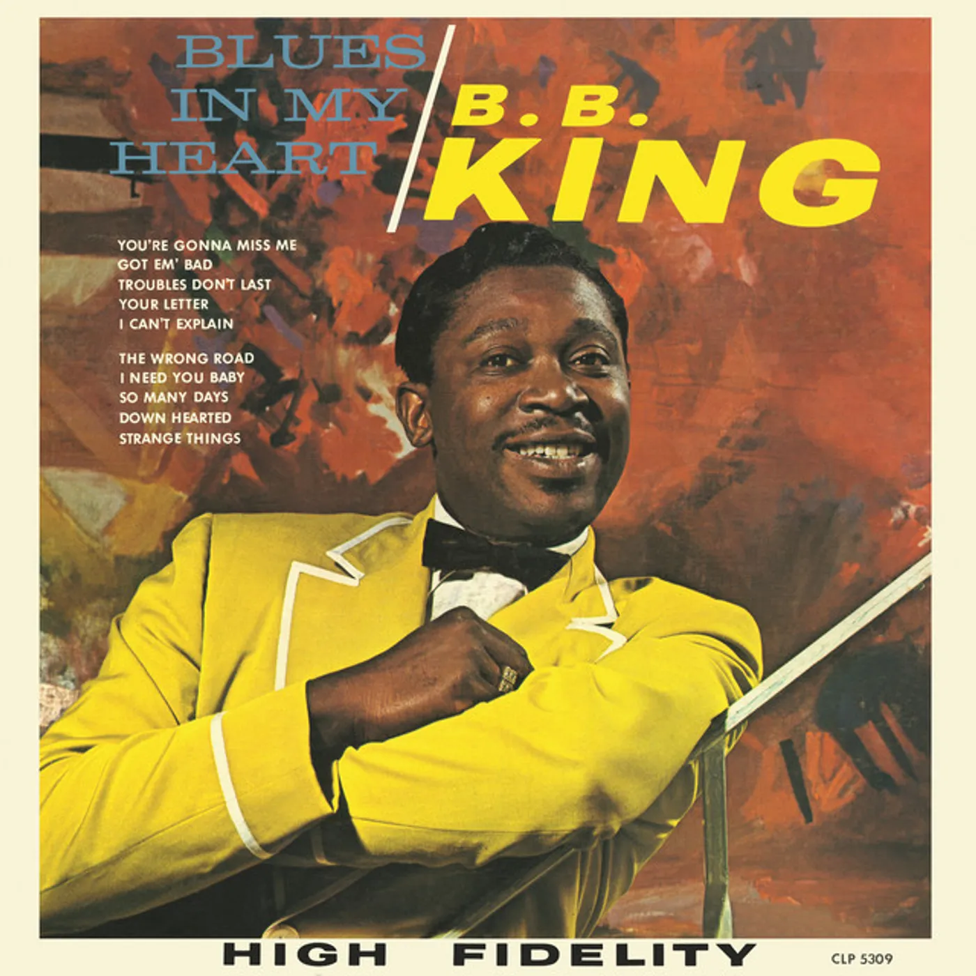 B.B. King Blues In My Heart Vinyl Record