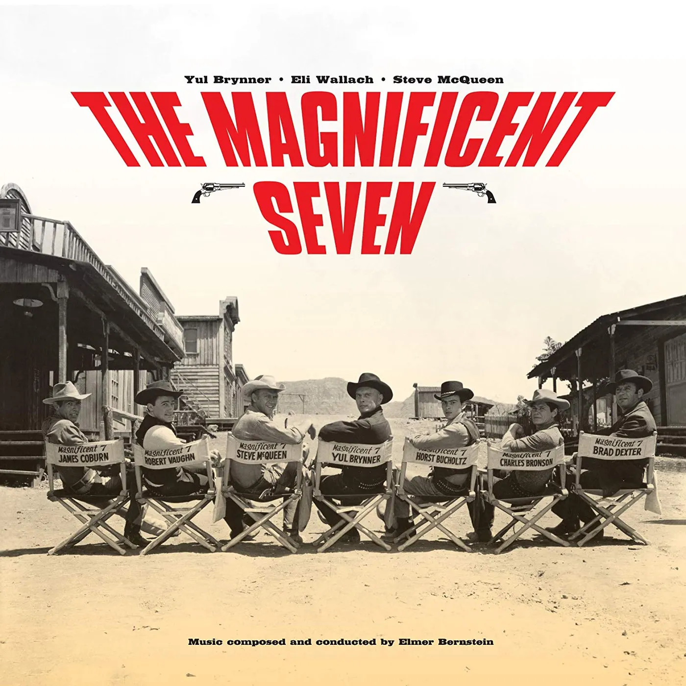 Elmer Bernstein Magnificent Seven / Original Soundtrack Colored Vinyl Record - Limited Edition, 180 Gram Pressing
