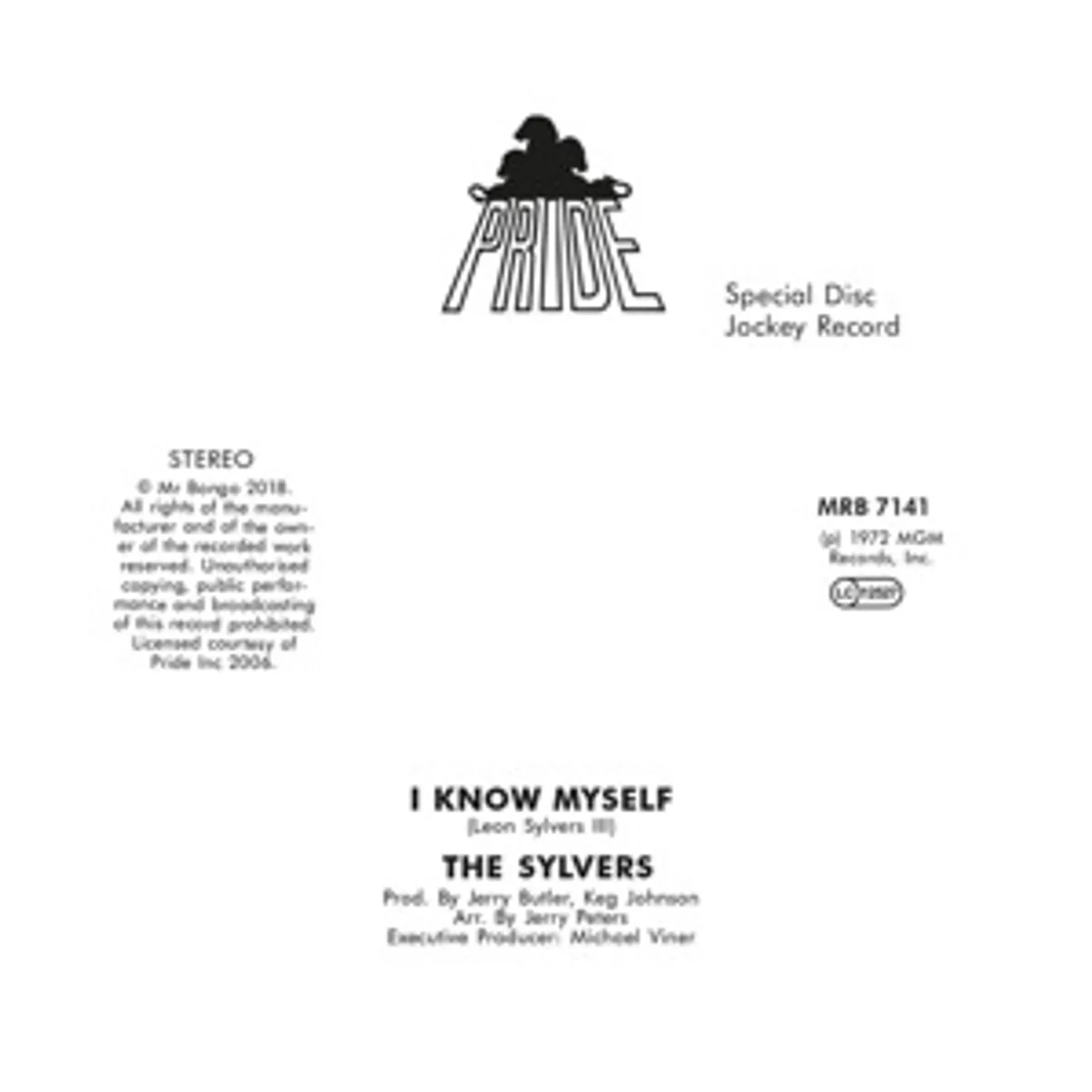 The Sylvers I KNOW MYSELF / WISH THAT I COULD Vinyl Record