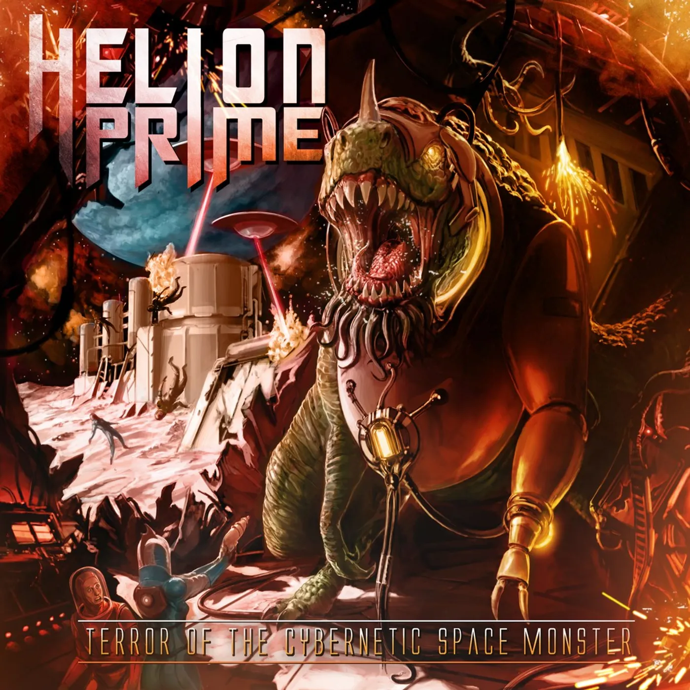 Helion Prime TERROR OF THE CYBERNETIC SPACE MONSTER CD