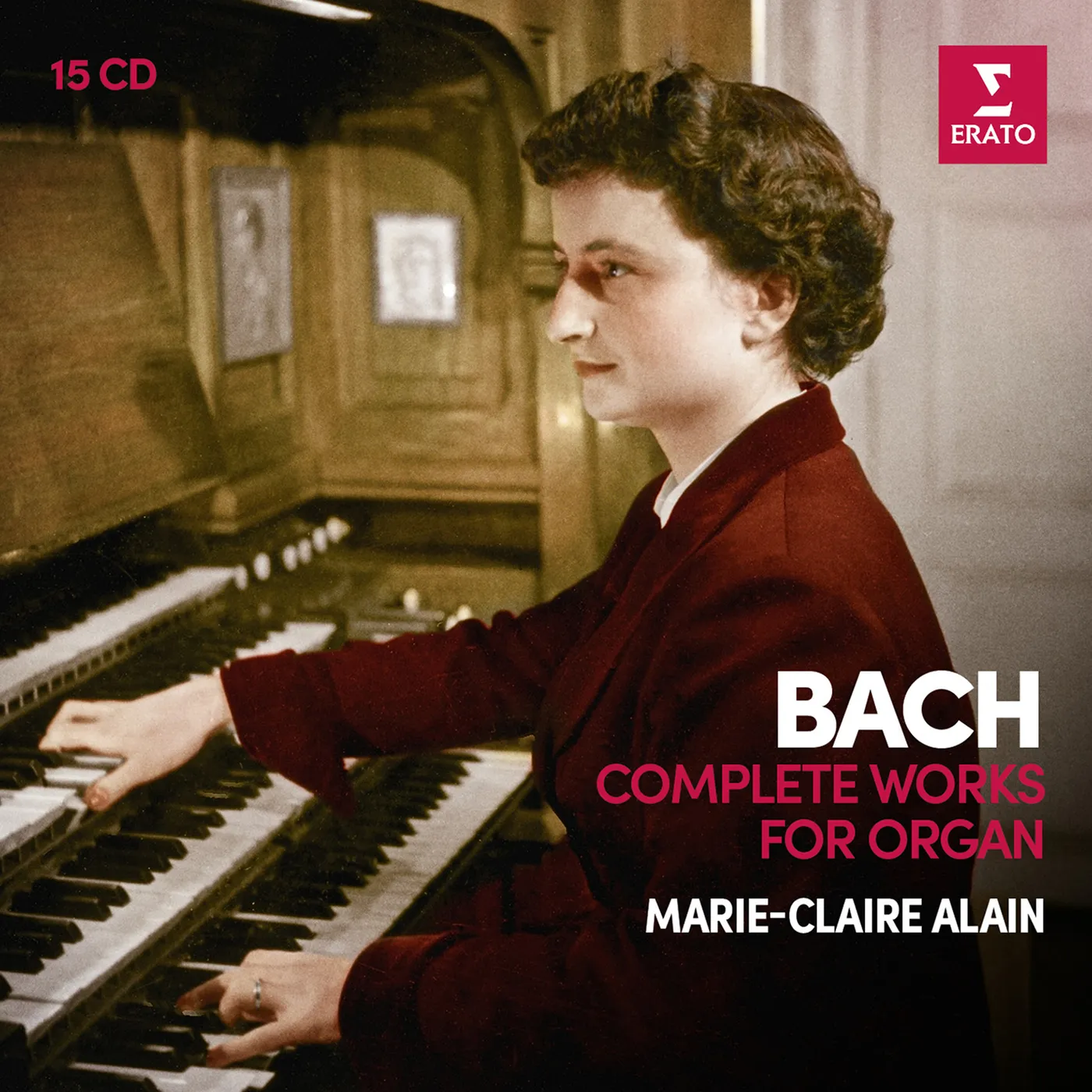 Marie-Claire Alain BACH: COMPLETE ORGAN WORKS CD