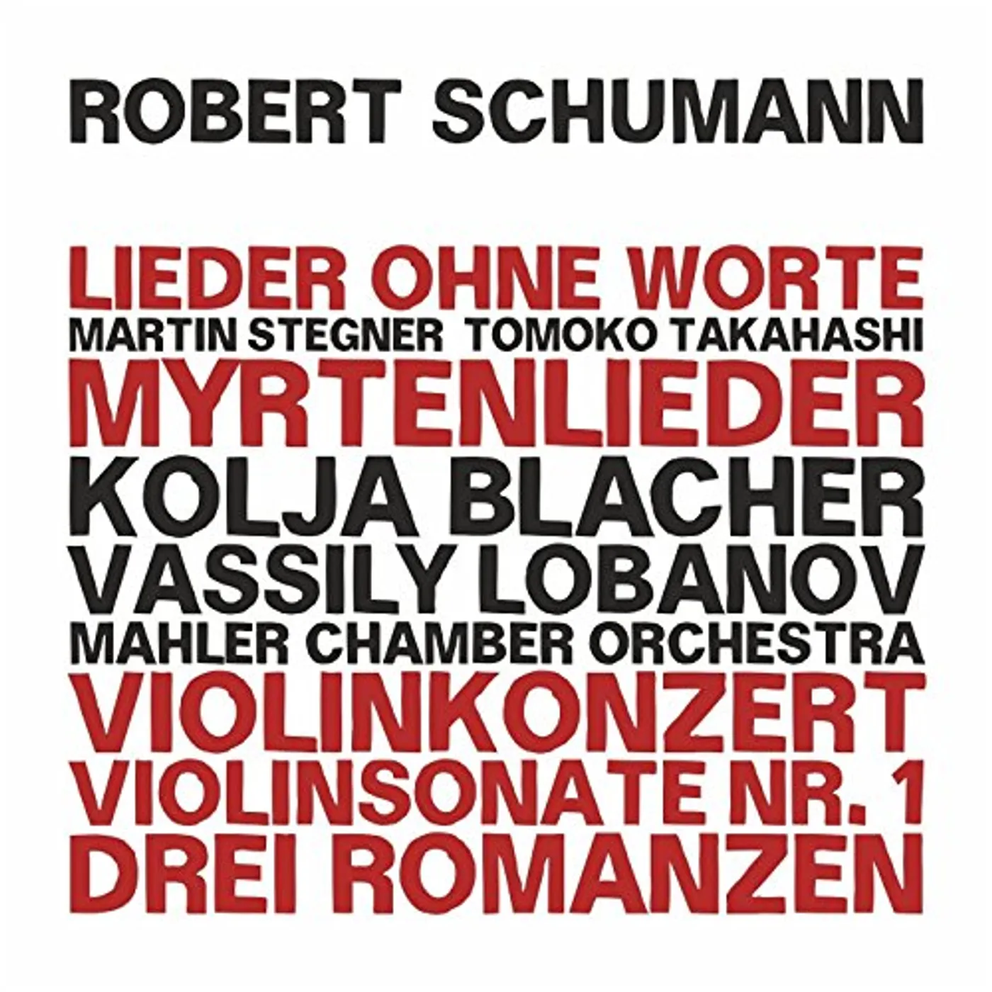Robert Schumann KLASSIK AUS BERLIN CD