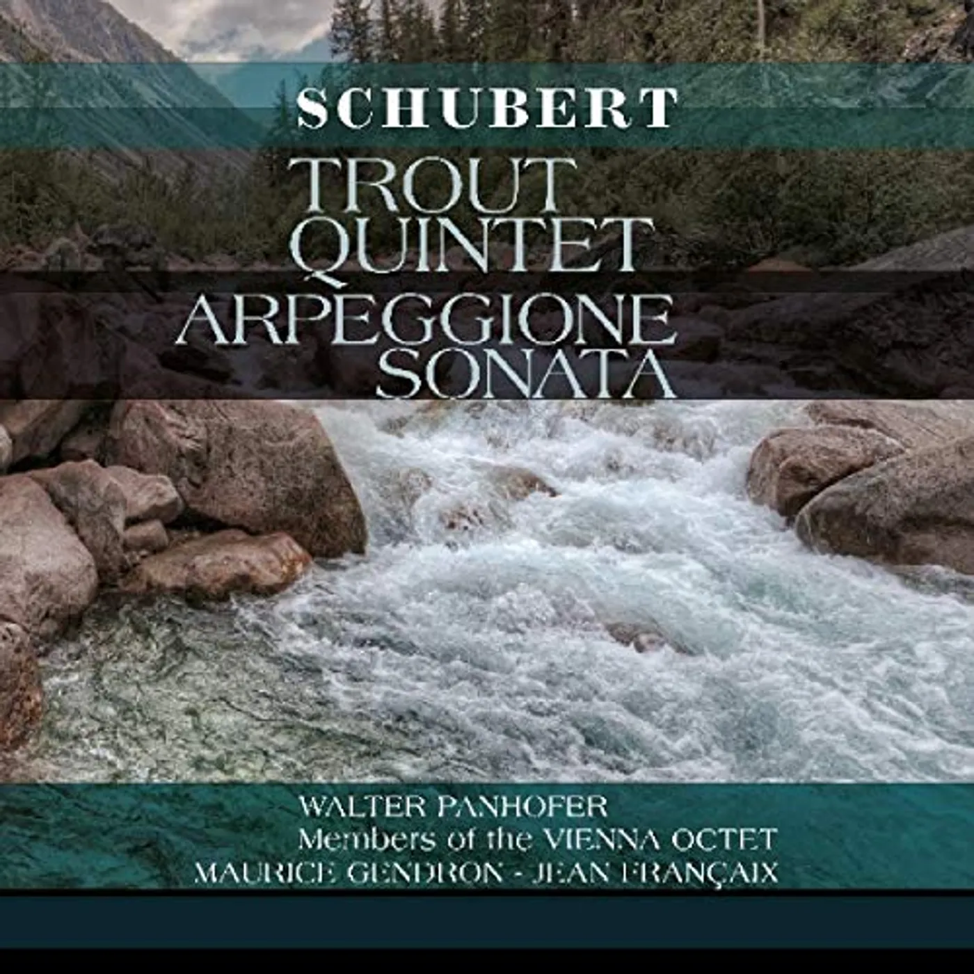 Franz Schubert TROUT QUINTET / ARPEGGIONE SONATA Vinyl Record