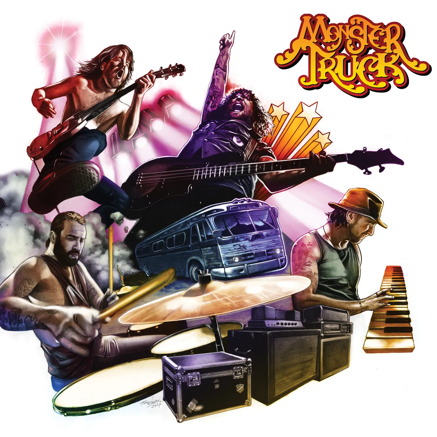 Monster Truck TRUE ROCKERS CD