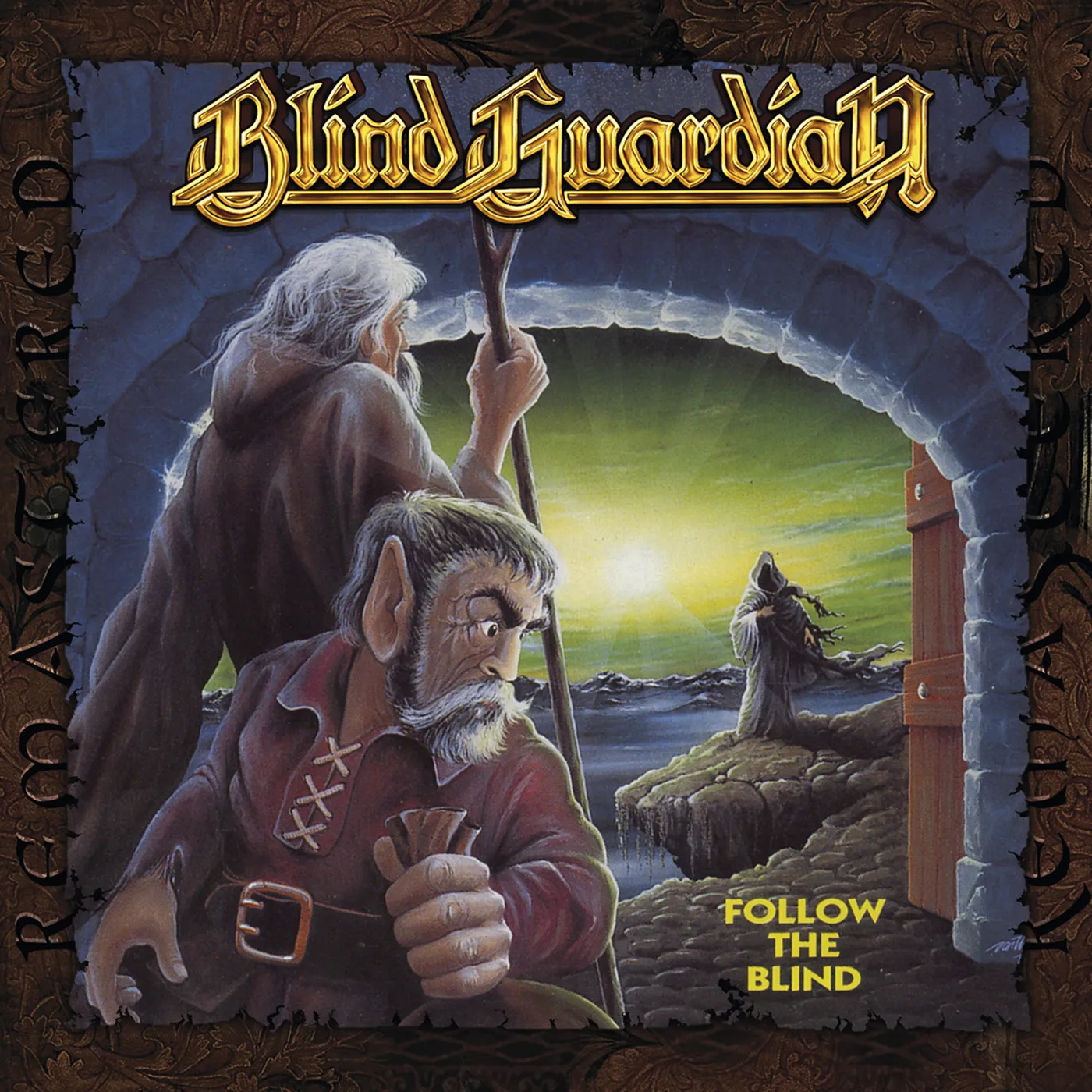 Blind Guardian FOLLOW THE BLIND (REMIXED 2007) - Limited Edition Blue Colored Vinyl Record
