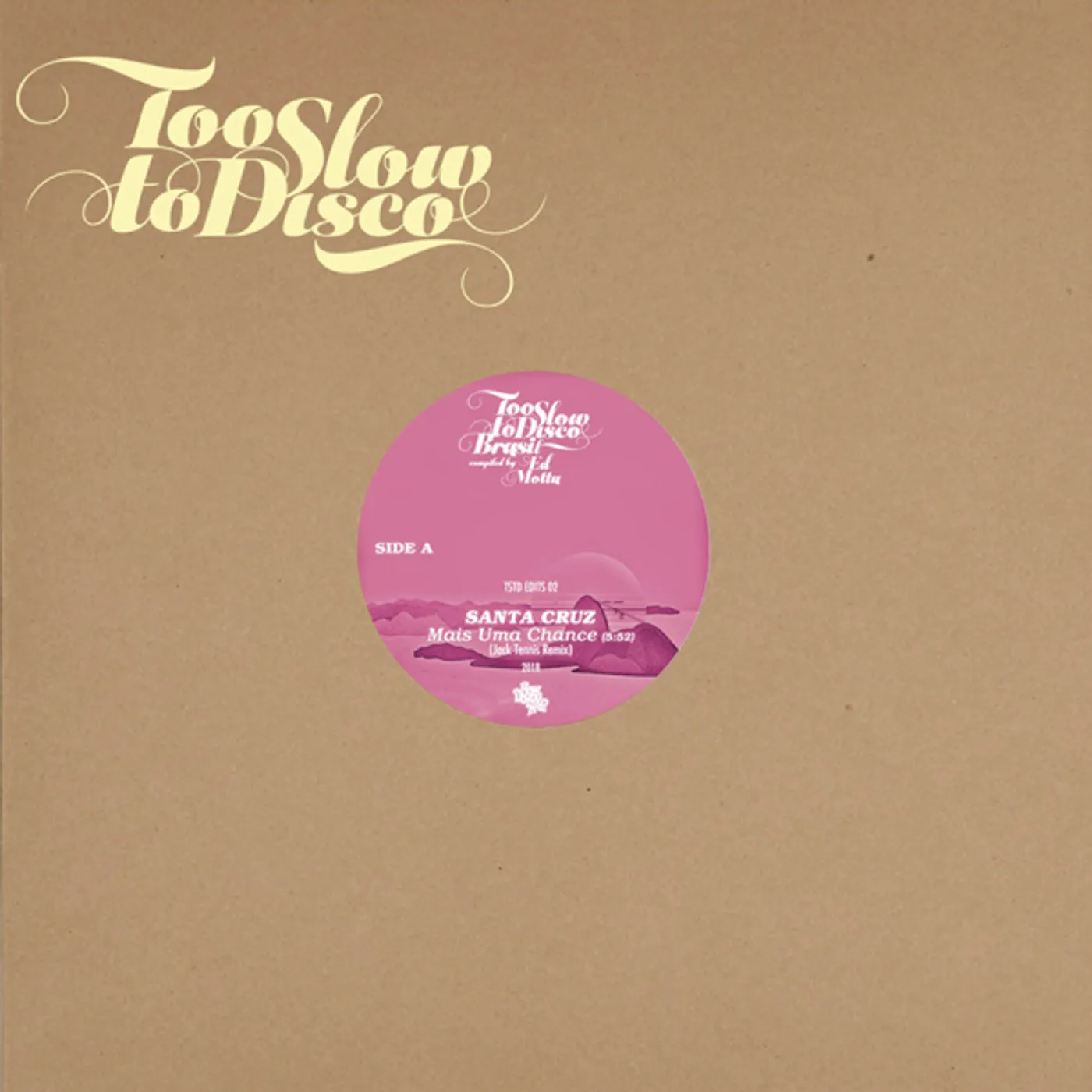 Ed Motta TOO SLOW TO DISCO BRASIL EDITS Vinyl Record