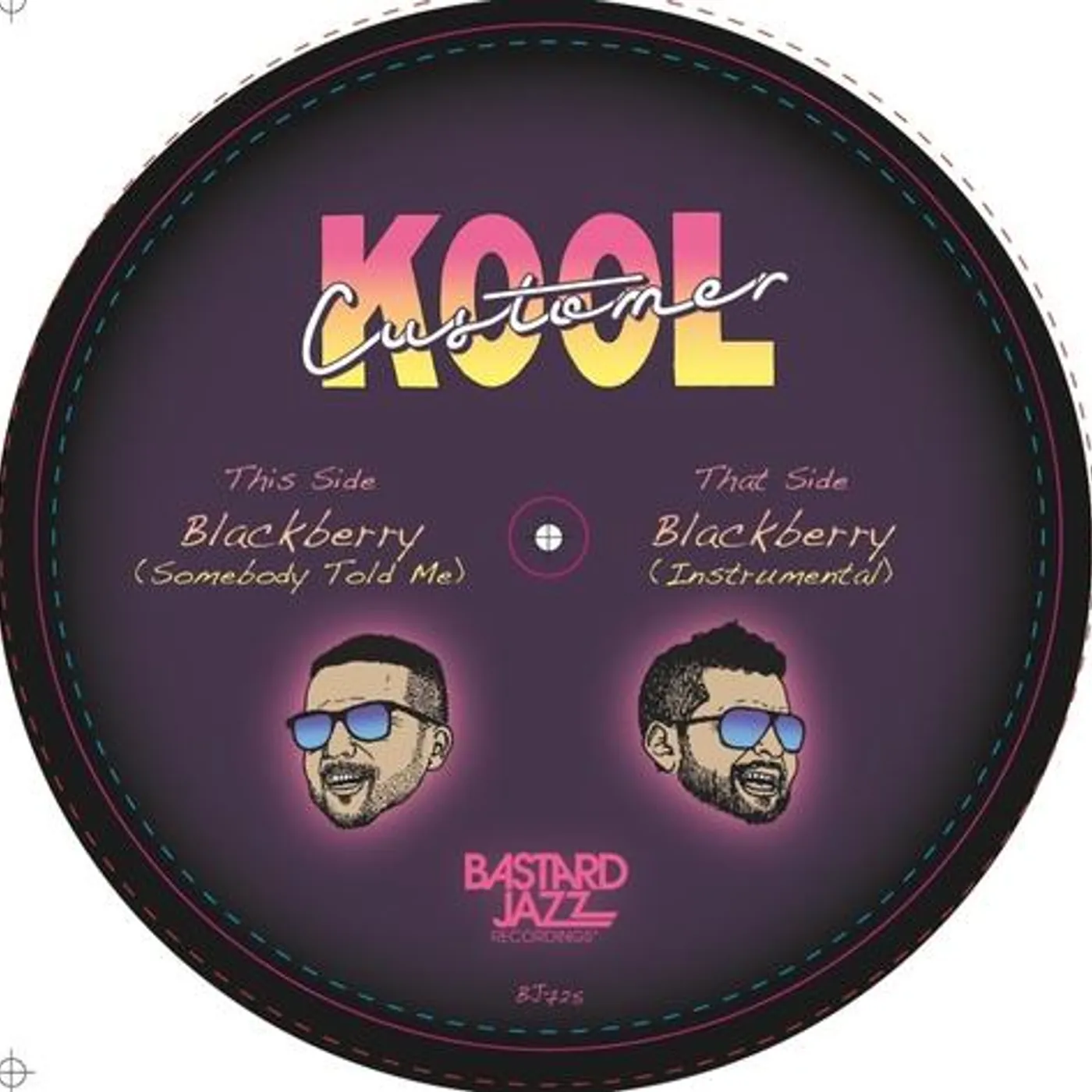 Kool Customer Blackberry (Somebody Told Me) Vinyl Record