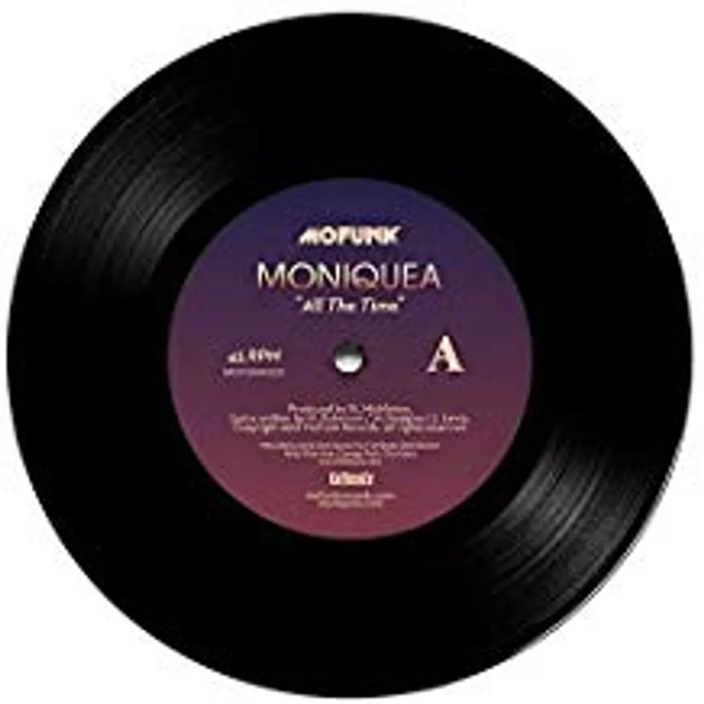 Moniquea ALL THE TIME / HIS LADY Vinyl Record
