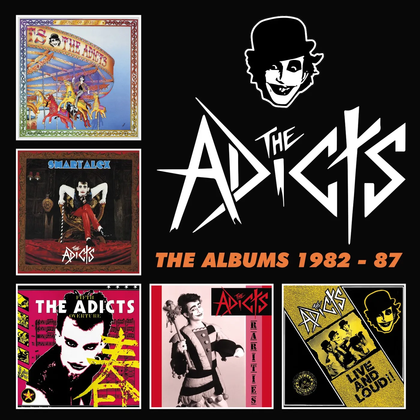 The Adicts ALBUMS 1982-1987 CD