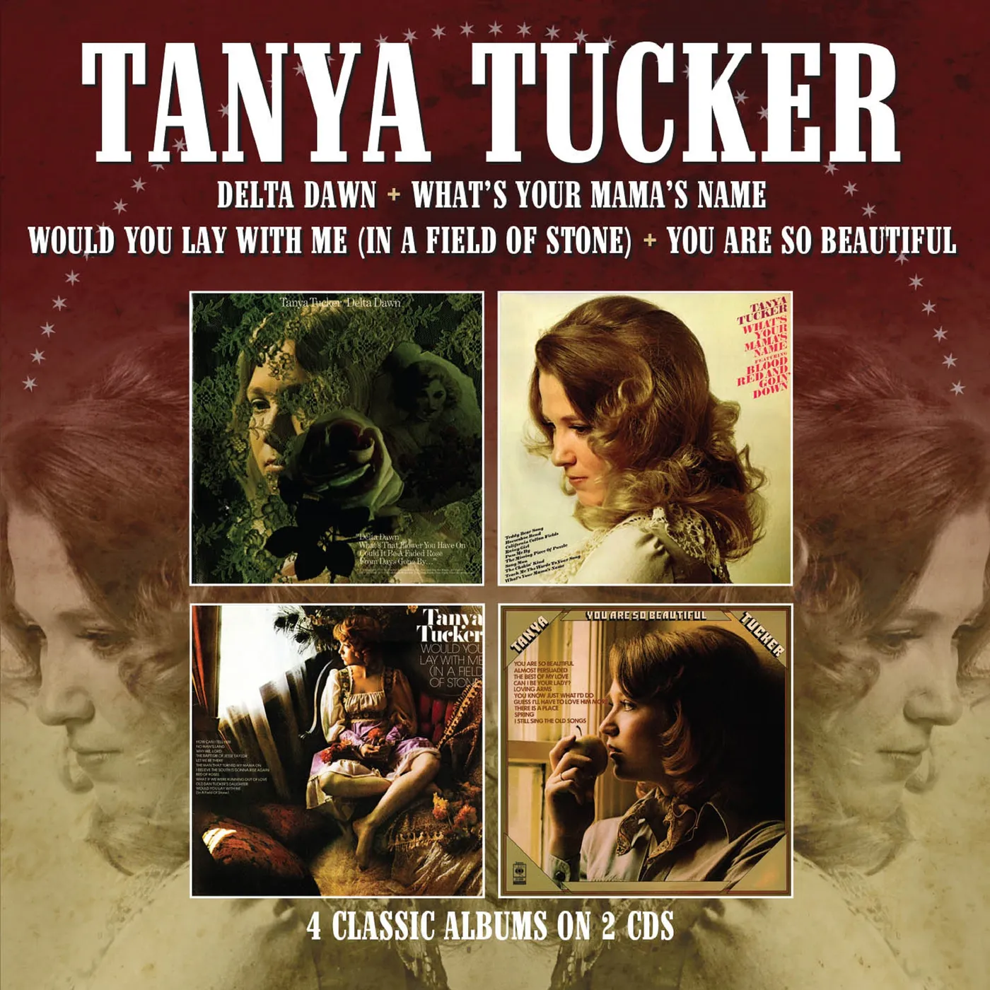 Tanya Tucker DELTA DAWN / WHAT'S YOUR MAMA'S NAME / WOULD YOU CD